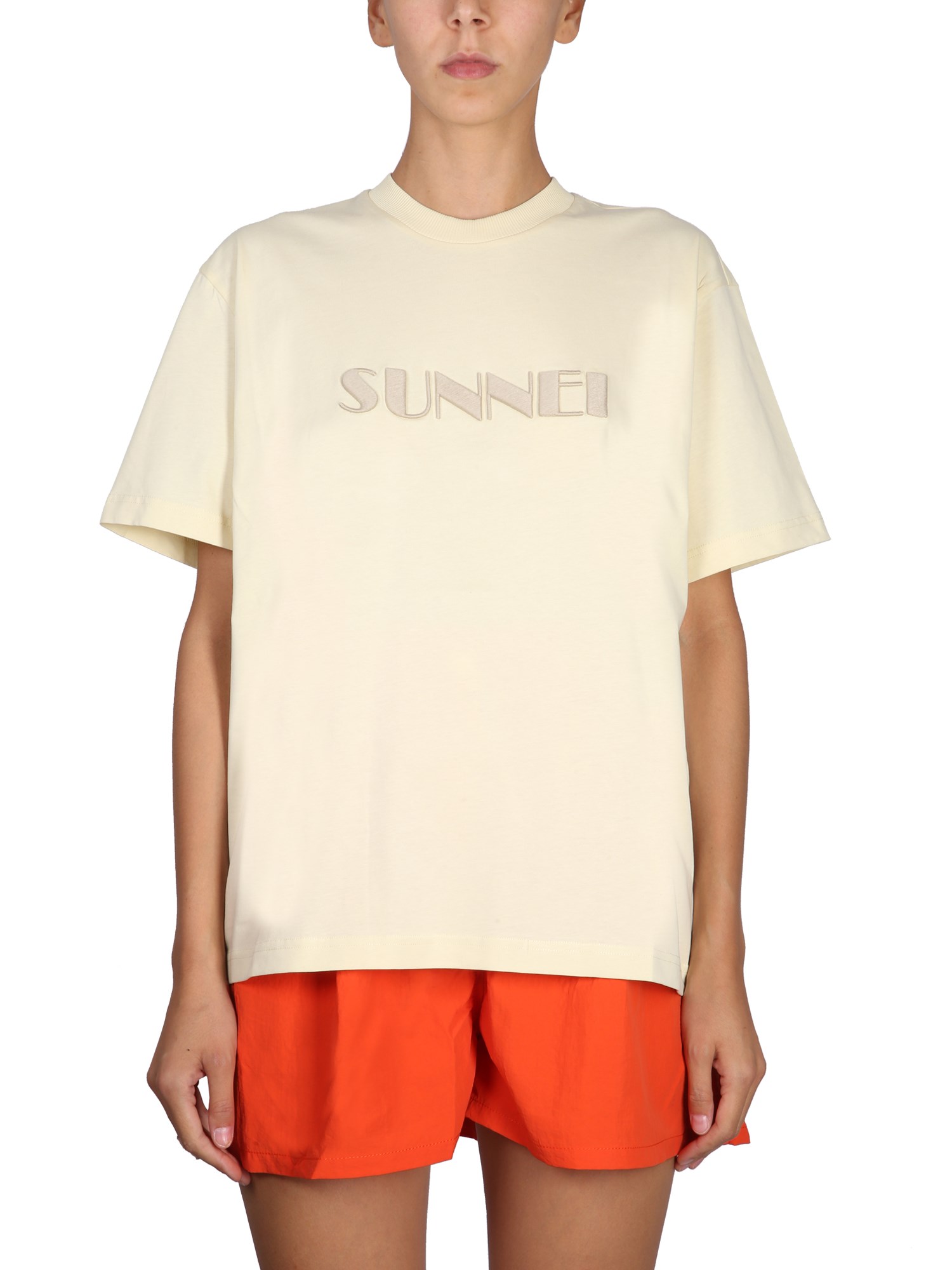 Sunnei sunnei crewneck t-shirt