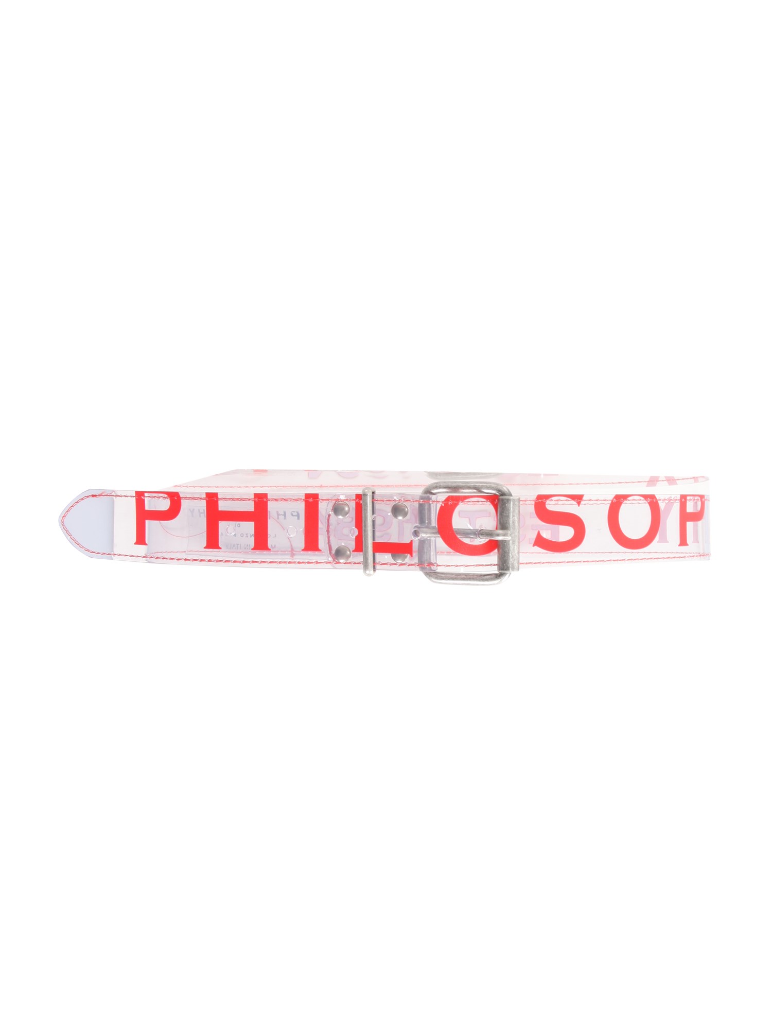 Philosophy Di Lorenzo Serafini philosophy di lorenzo serafini belt with logo