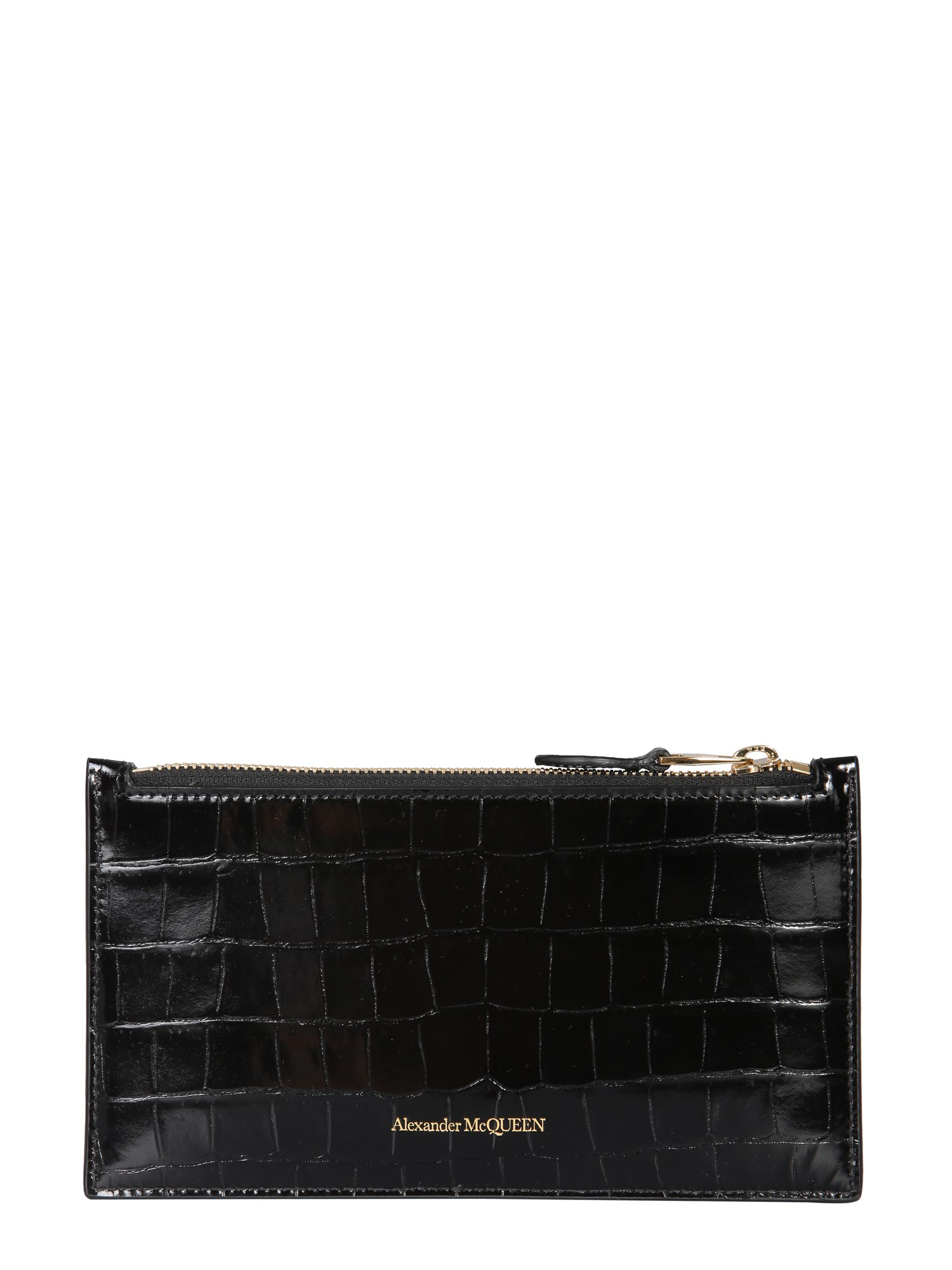 Alexander McQueen alexander mcqueen flat wallet with zipper