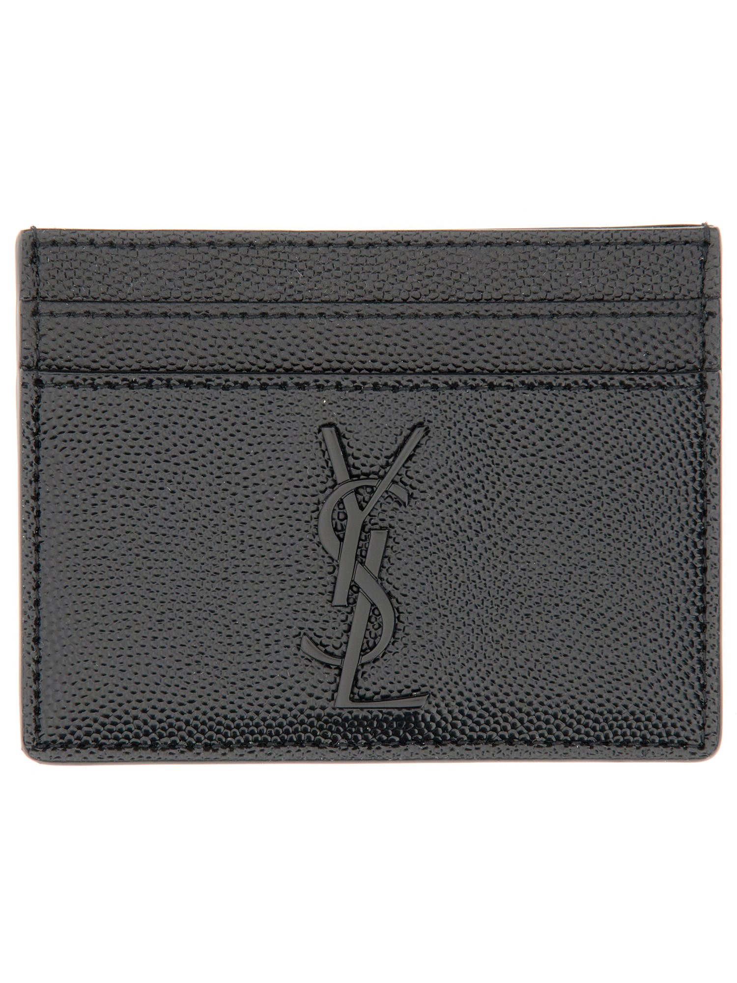 Saint Laurent saint laurent card holder with logo