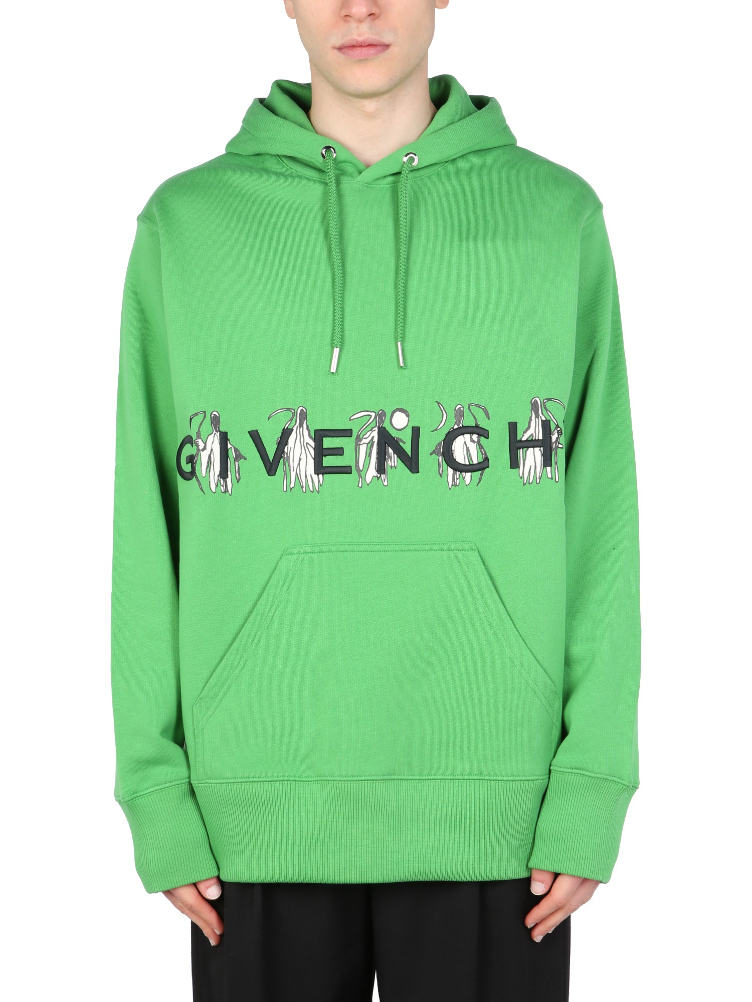 Givenchy givenchy 4g logo embroidery sweatshirt