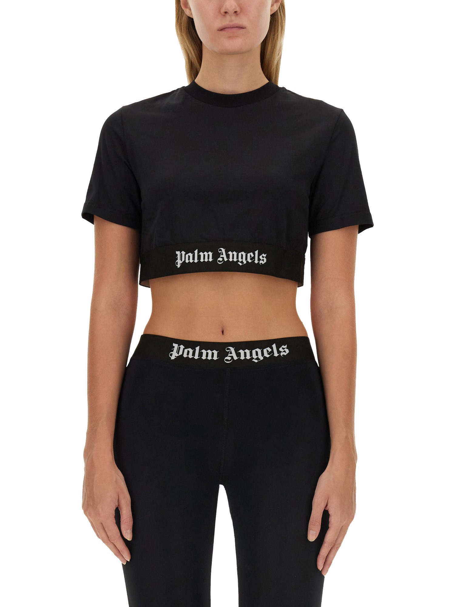 PALM ANGELS palm angels t-shirt with logo