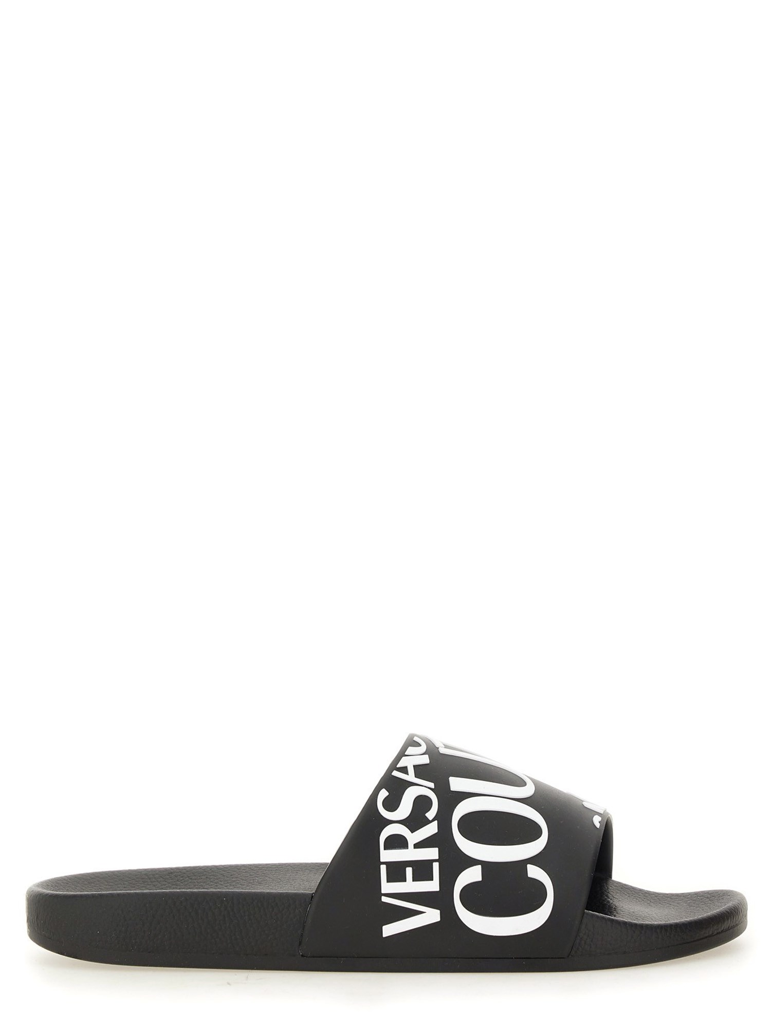 Versace Jeans Couture versace jeans couture slide sandal with logo