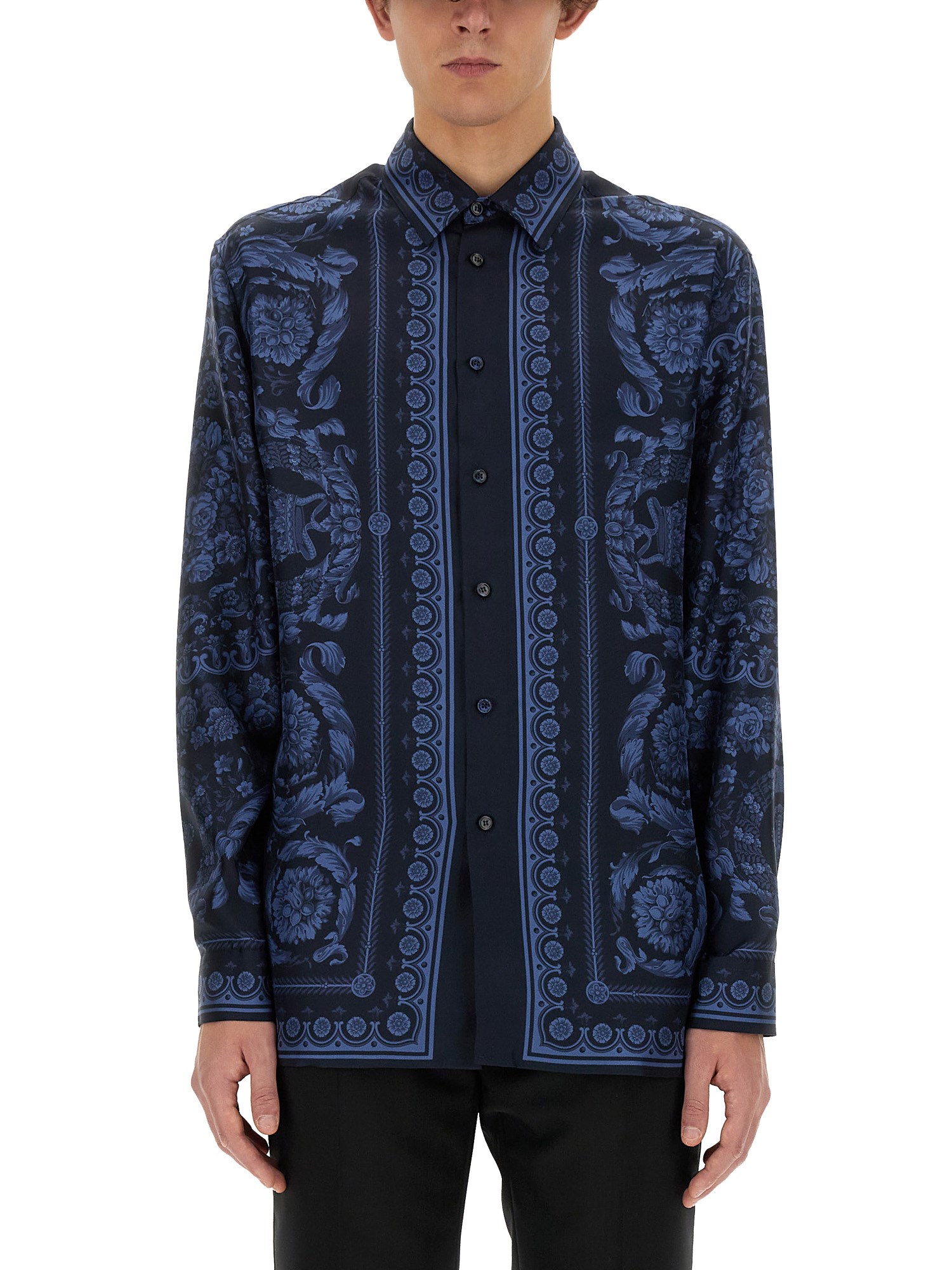 Versace versace silk shirt