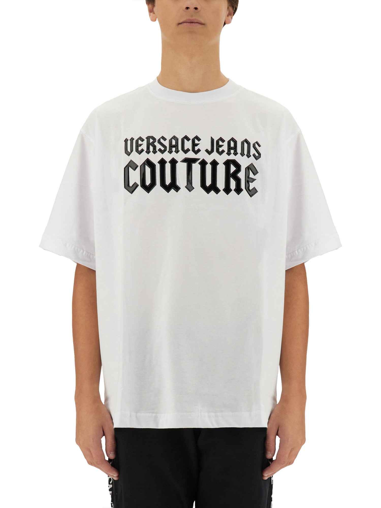 Versace Jeans Couture versace jeans couture gothic logo t-shirt