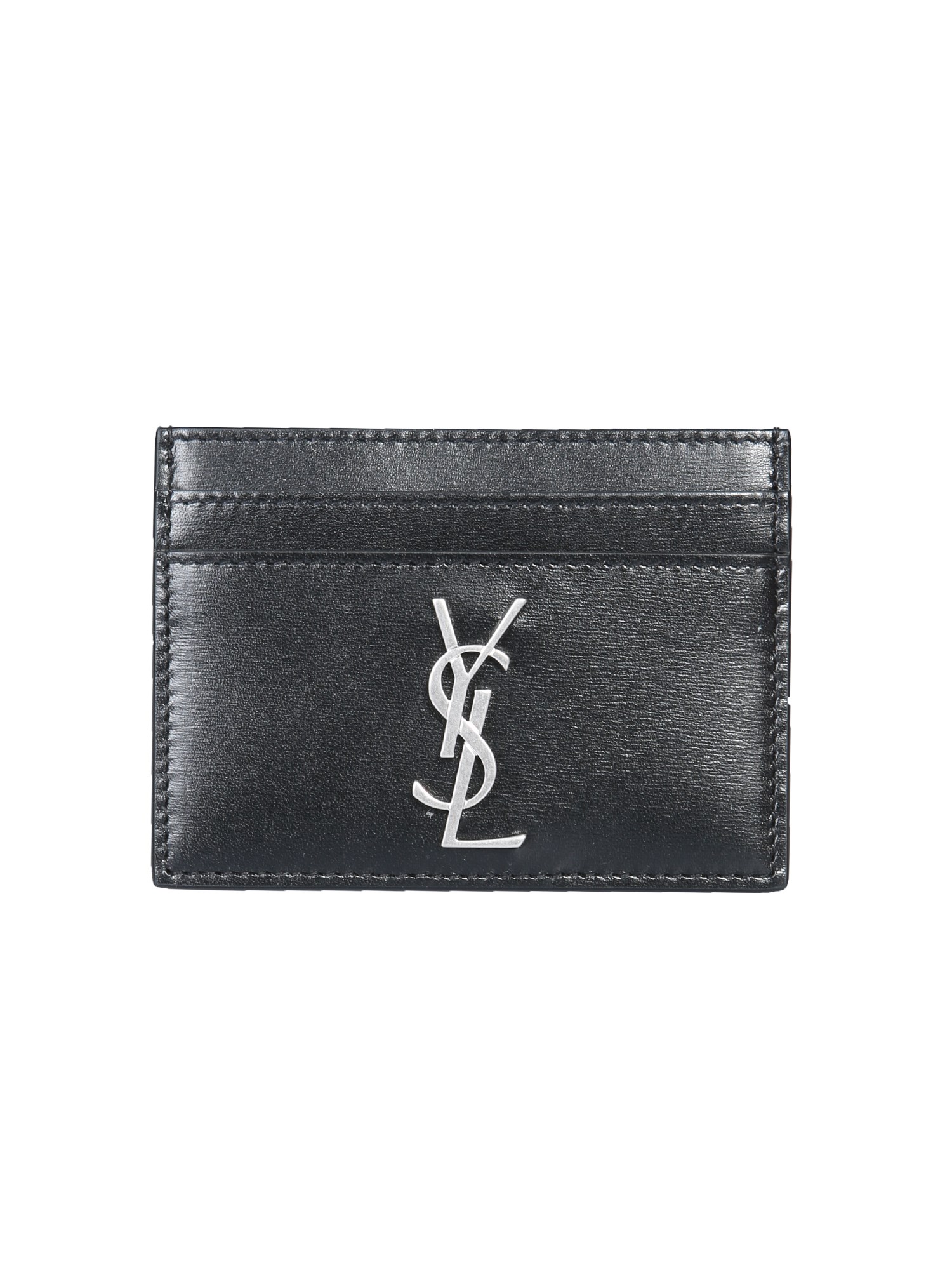 Saint Laurent saint laurent logo card holder