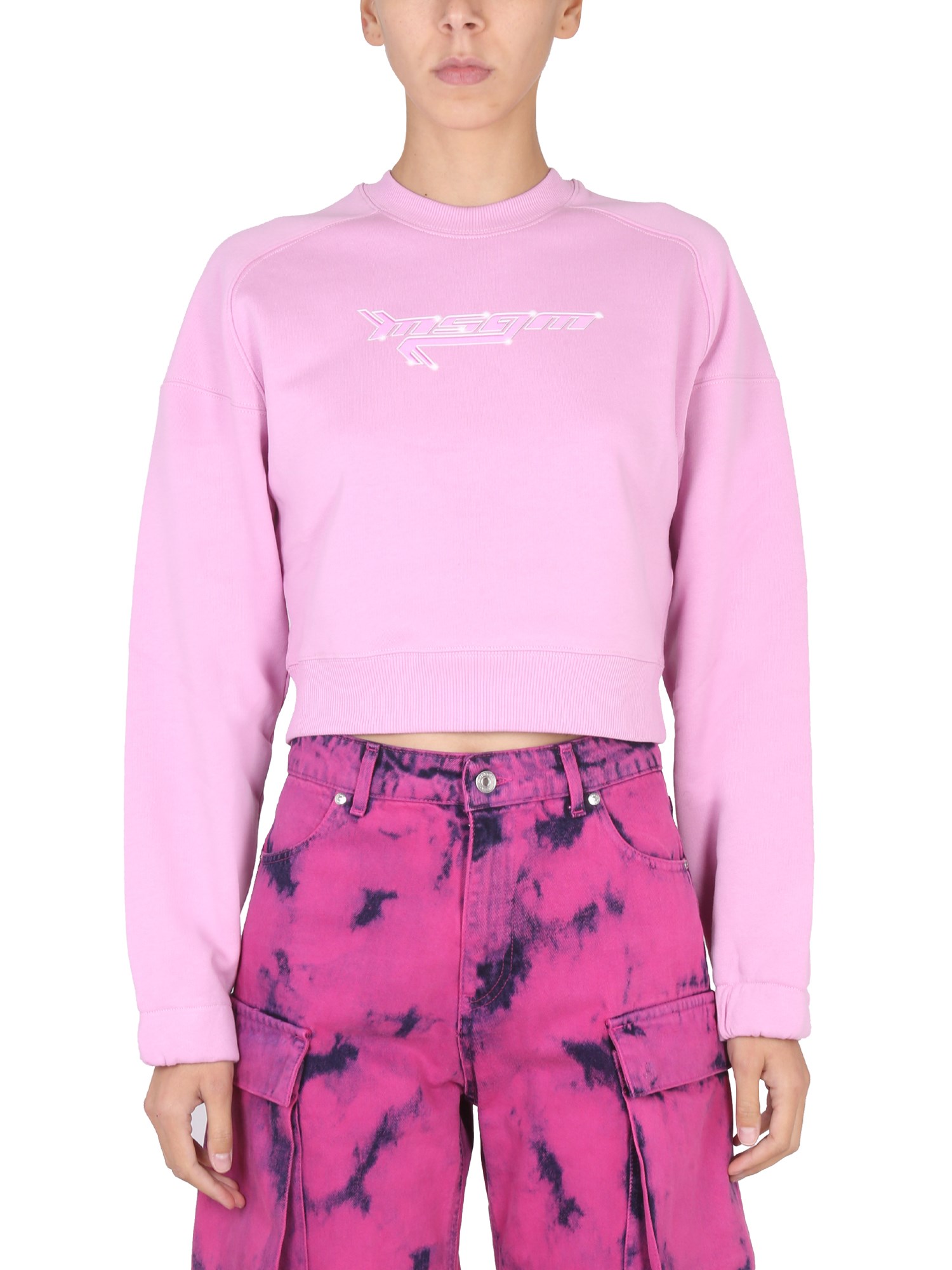 Msgm msgm sweatshirt with logo