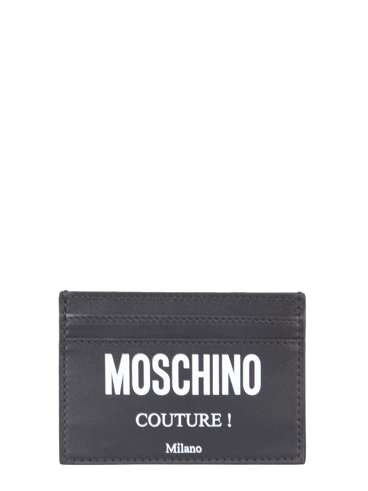 Moschino moschino card holder with logo