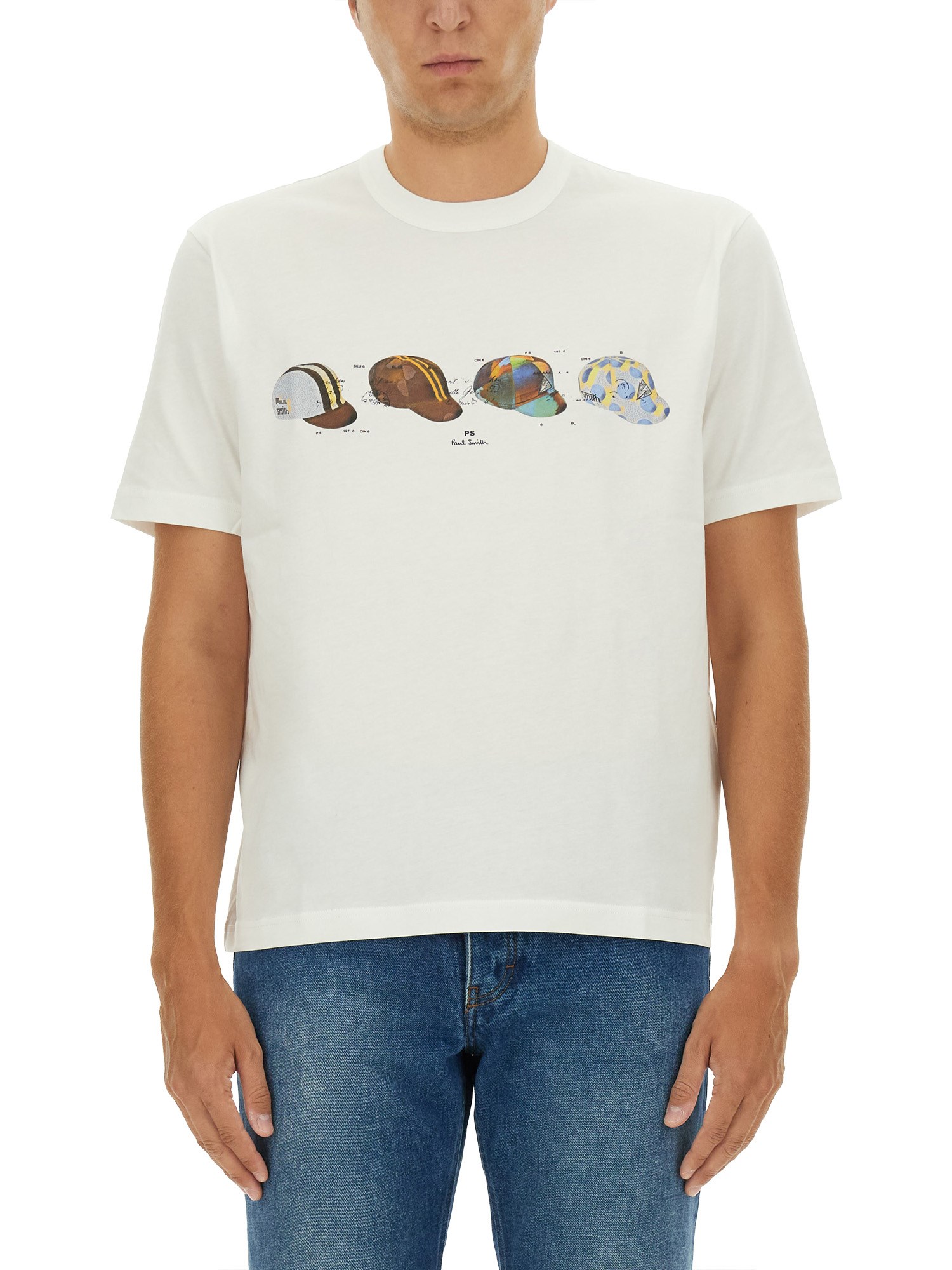  ps by paul smith "cycling caps" t-shirt