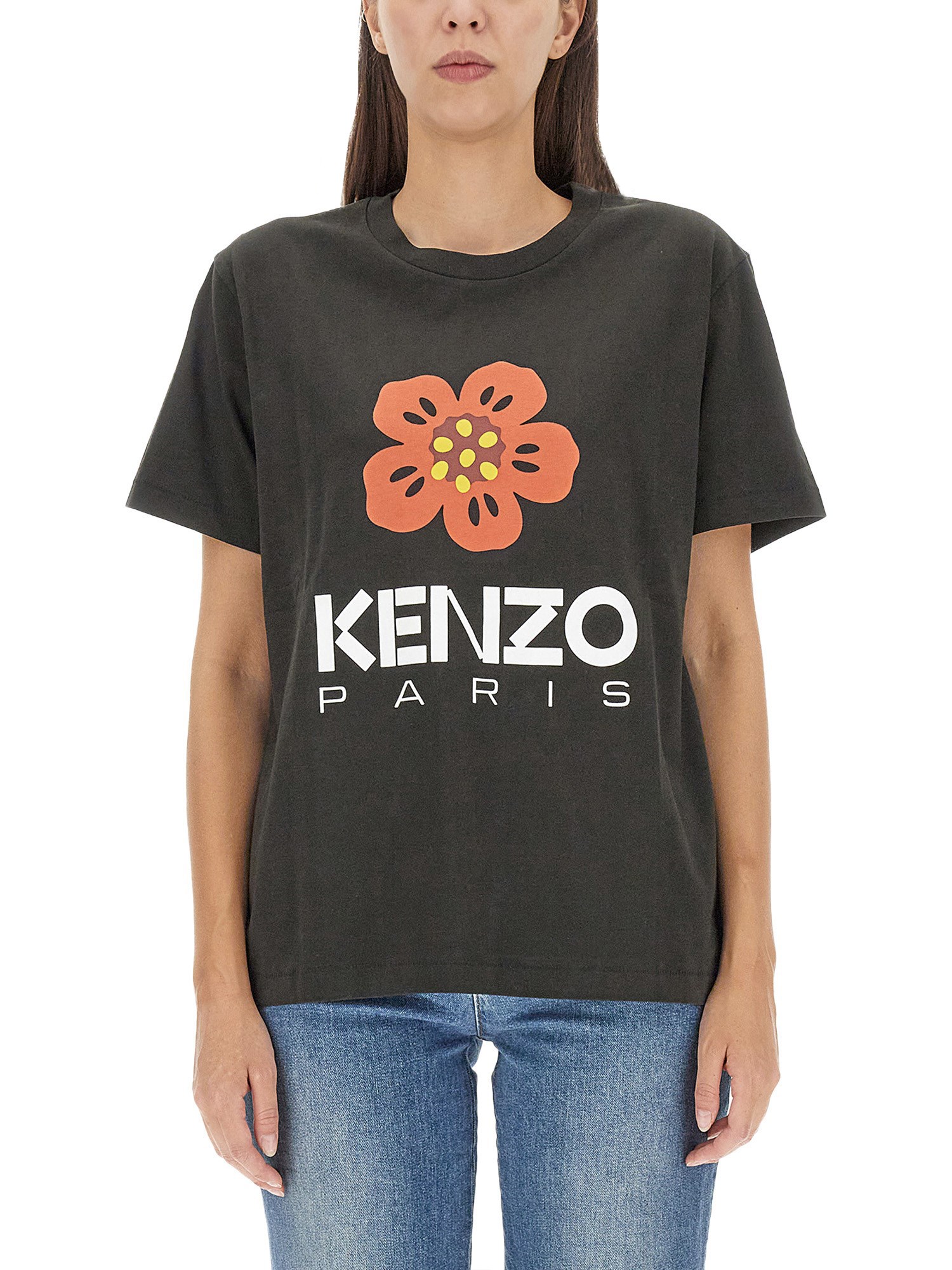 Kenzo kenzo boke flower print t-shirt