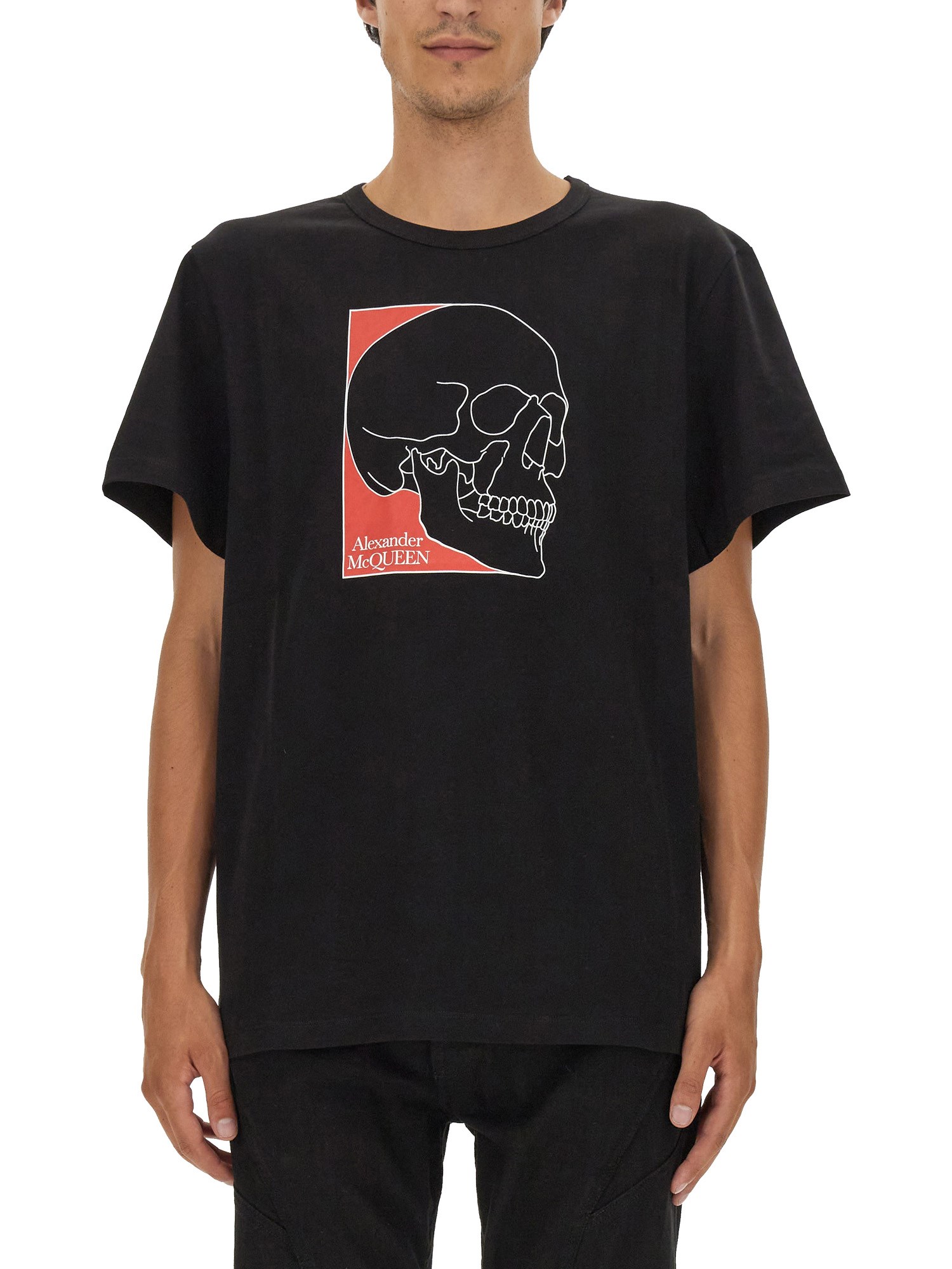 Alexander McQueen alexander mcqueen skull print t-shirt