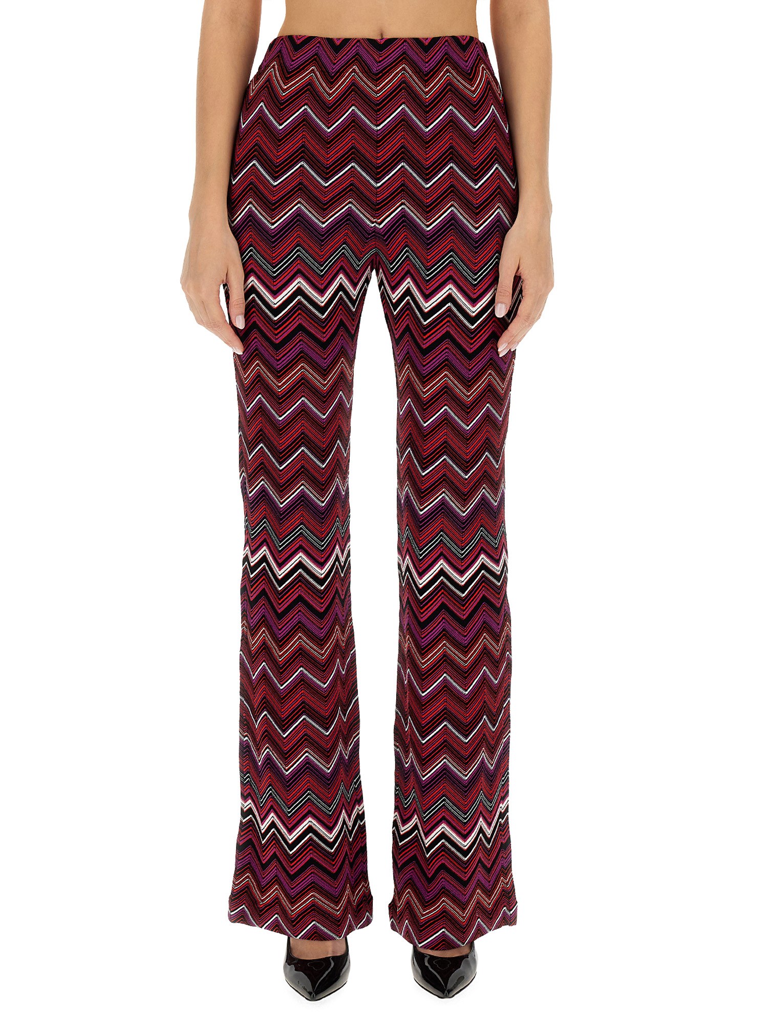 Missoni missoni flare fit pants