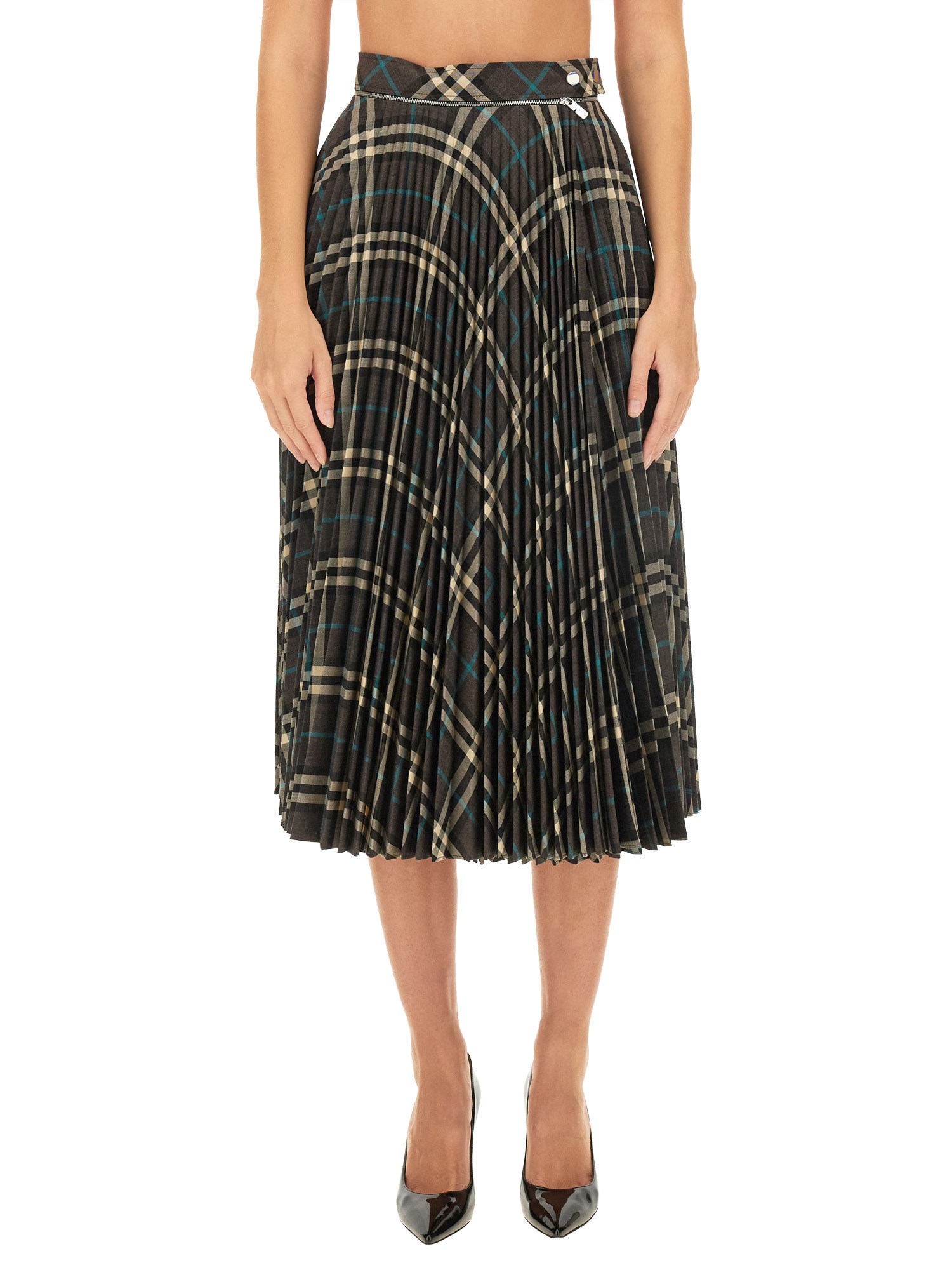 Burberry burberry squared skirt