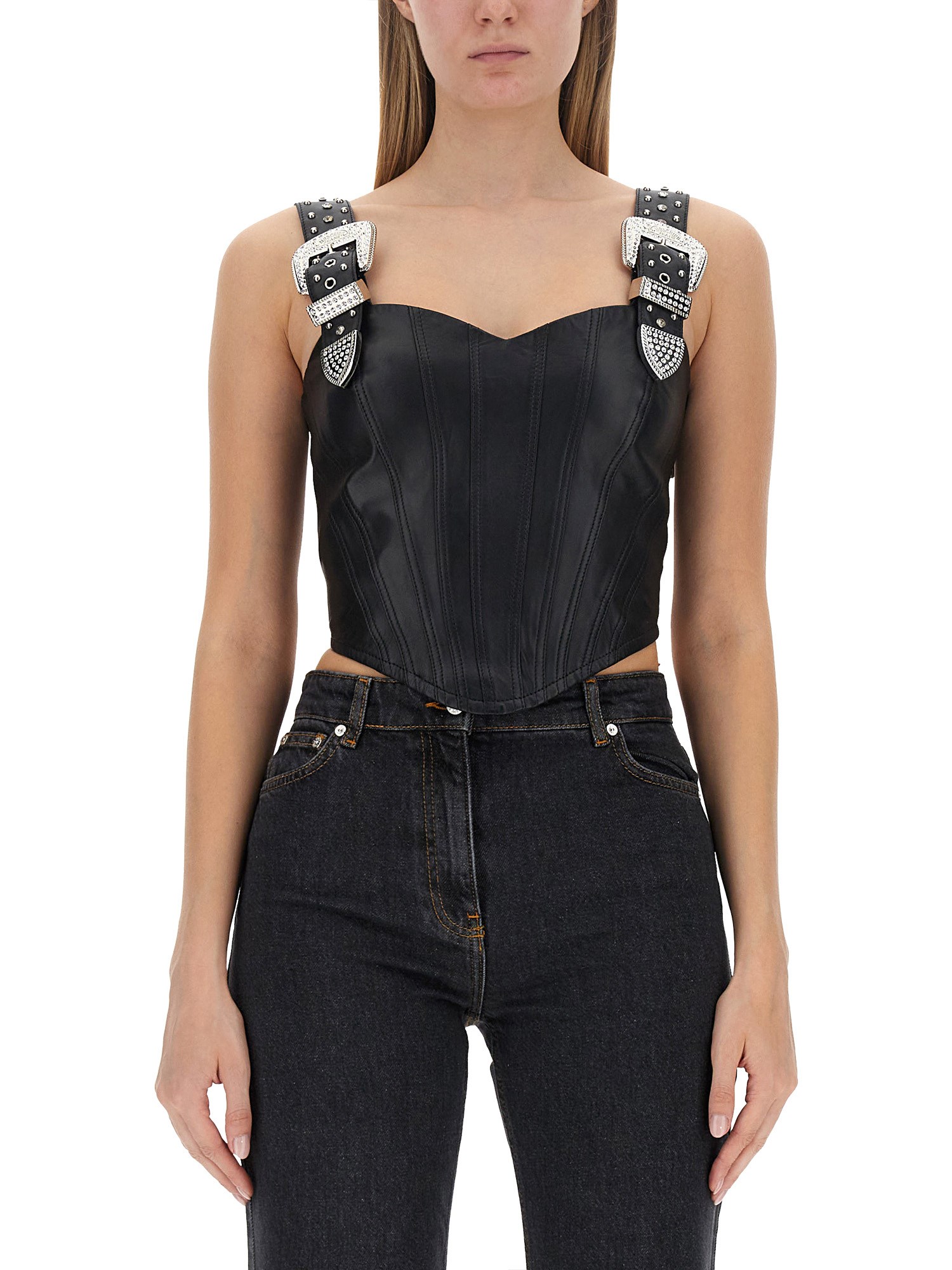 Moschino Jeans moschino jeans top bustier