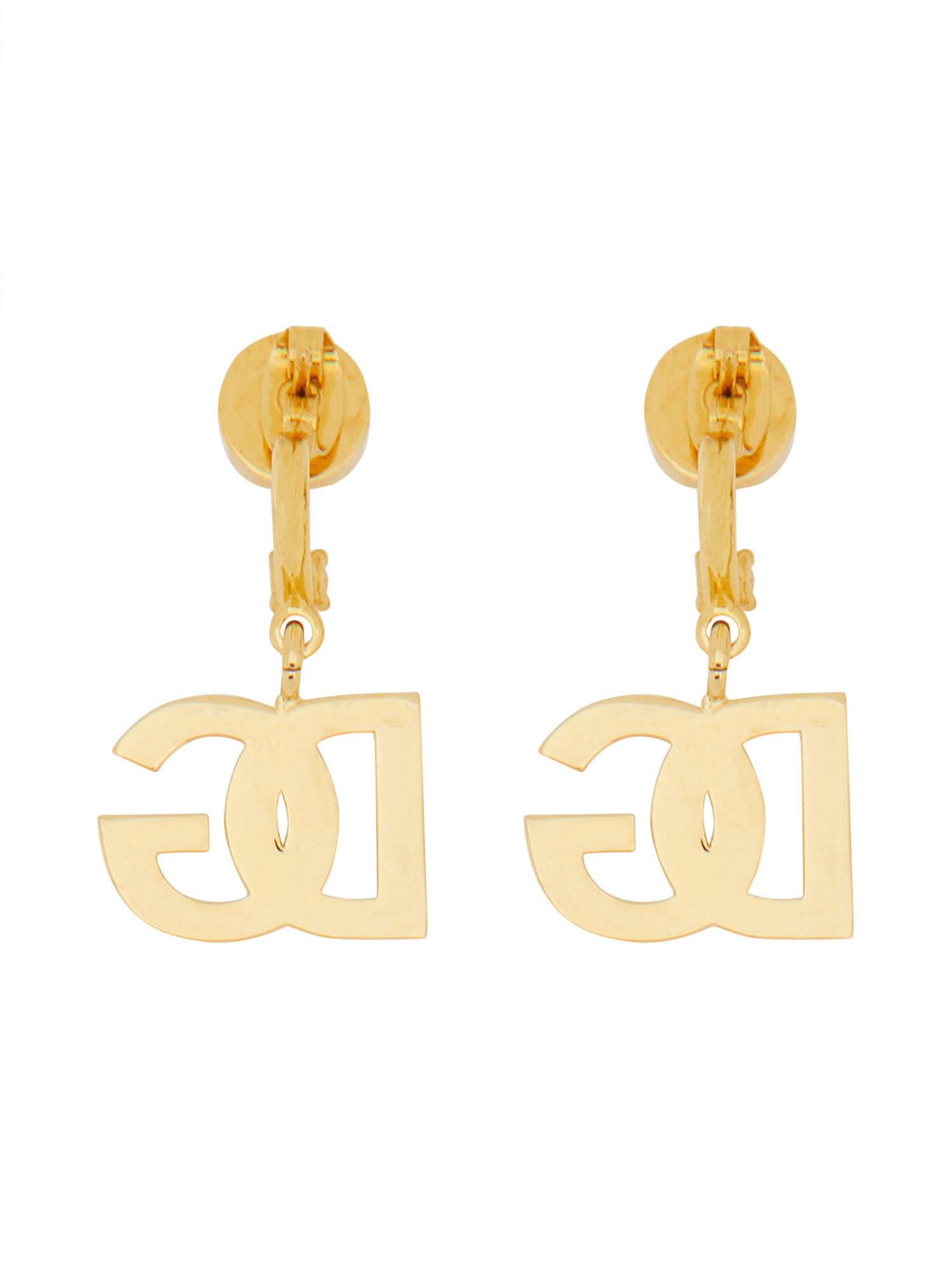 Dolce & Gabbana dolce & gabbana dg logo earrings with rhinestones