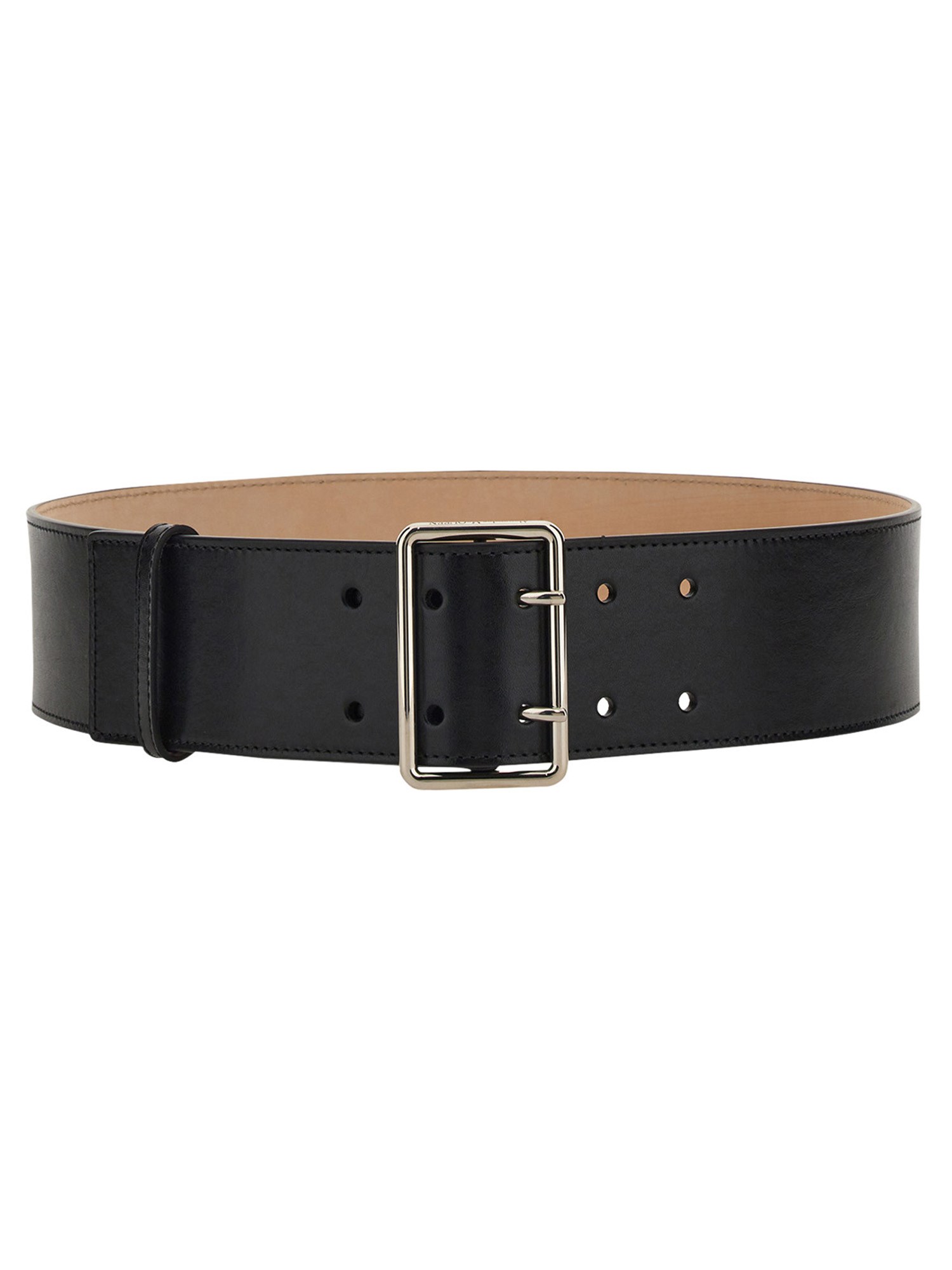 Alexander McQueen alexander mcqueen high leather belt