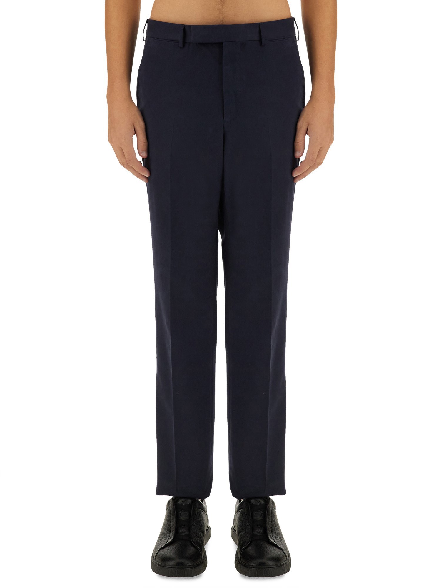 zegna zegna straight leg pants