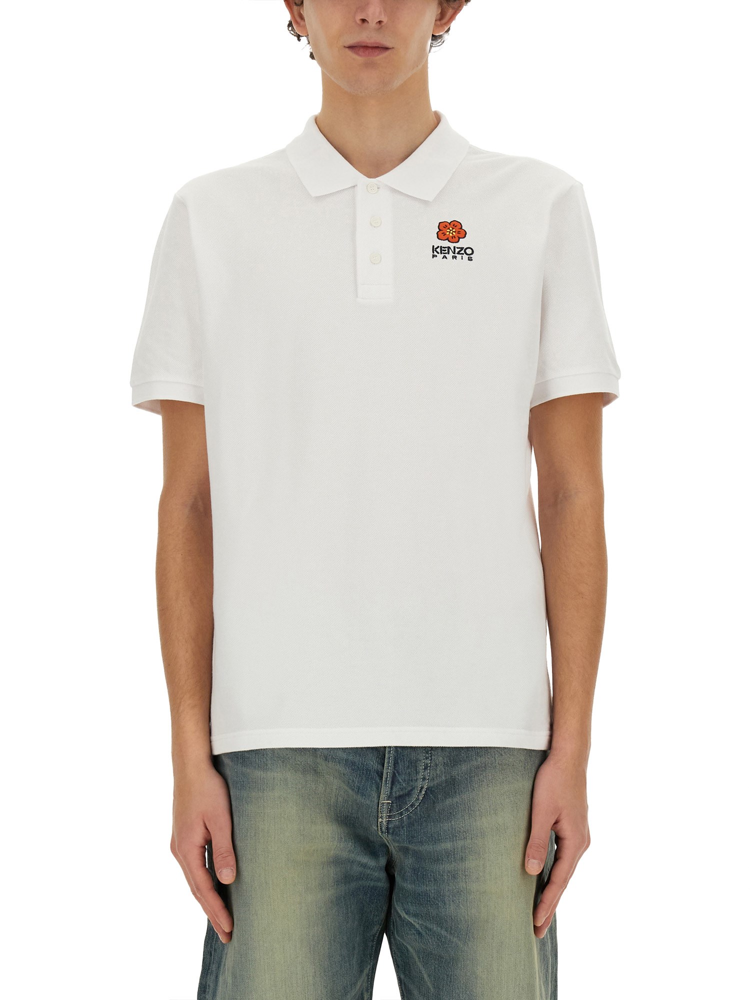 Kenzo kenzo "boke flower crest" polo shirt