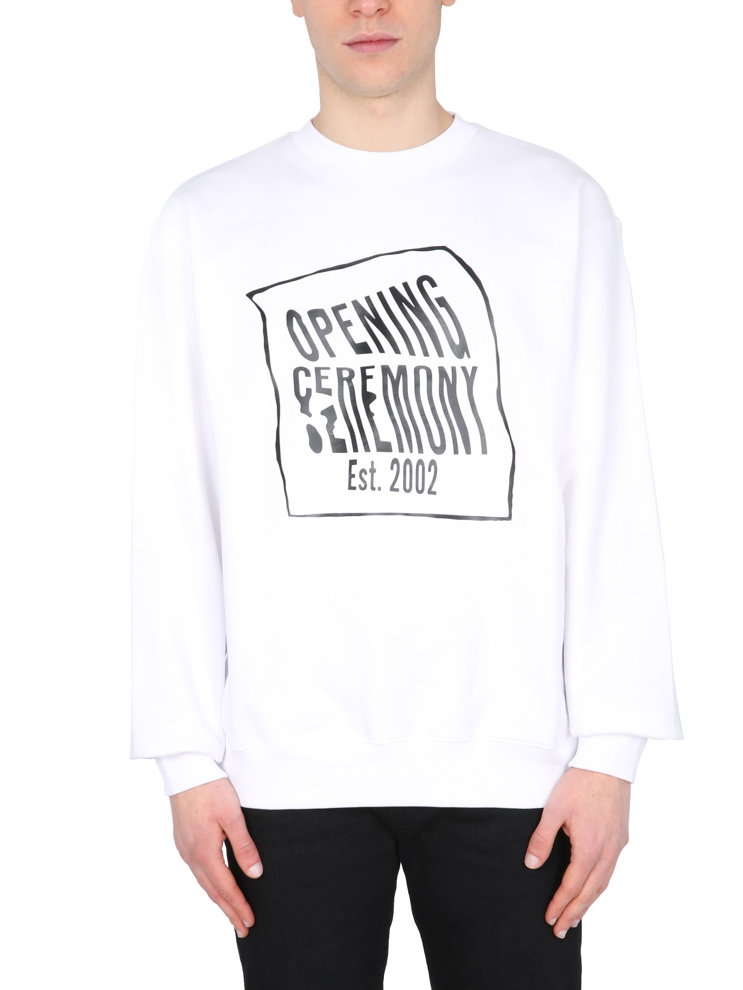 Opening Ceremony opening ceremony crew neck sweatshirt