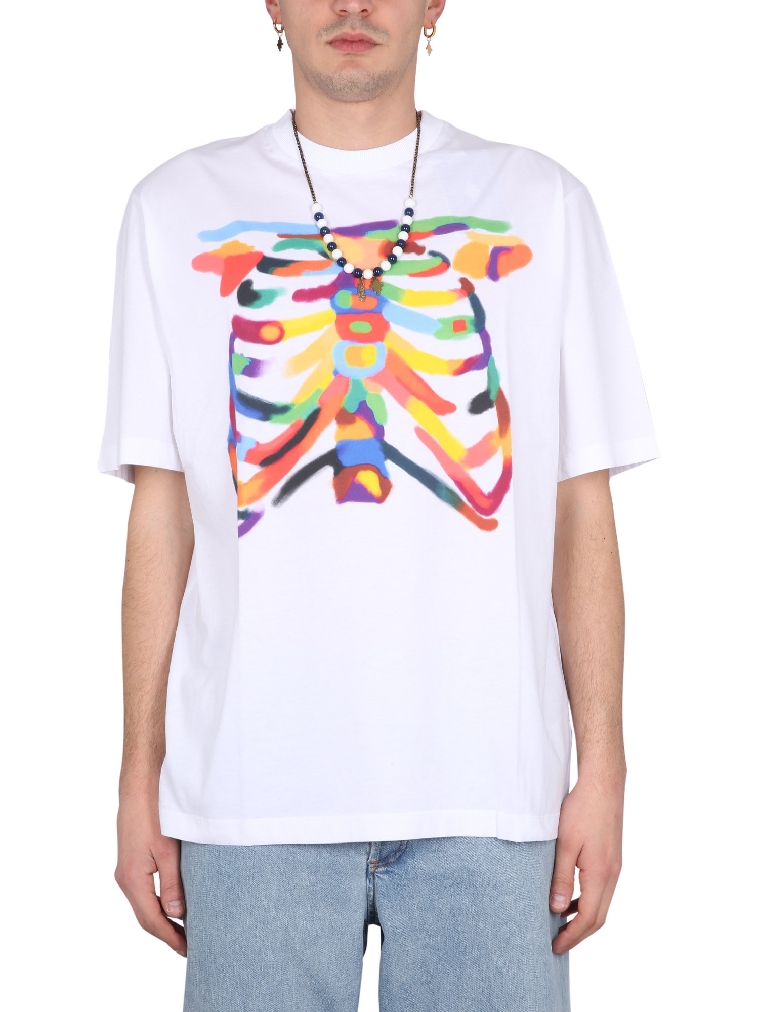 Marcelo Burlon County Of Milan marcelo burlon county of milan rib cage t-shirt