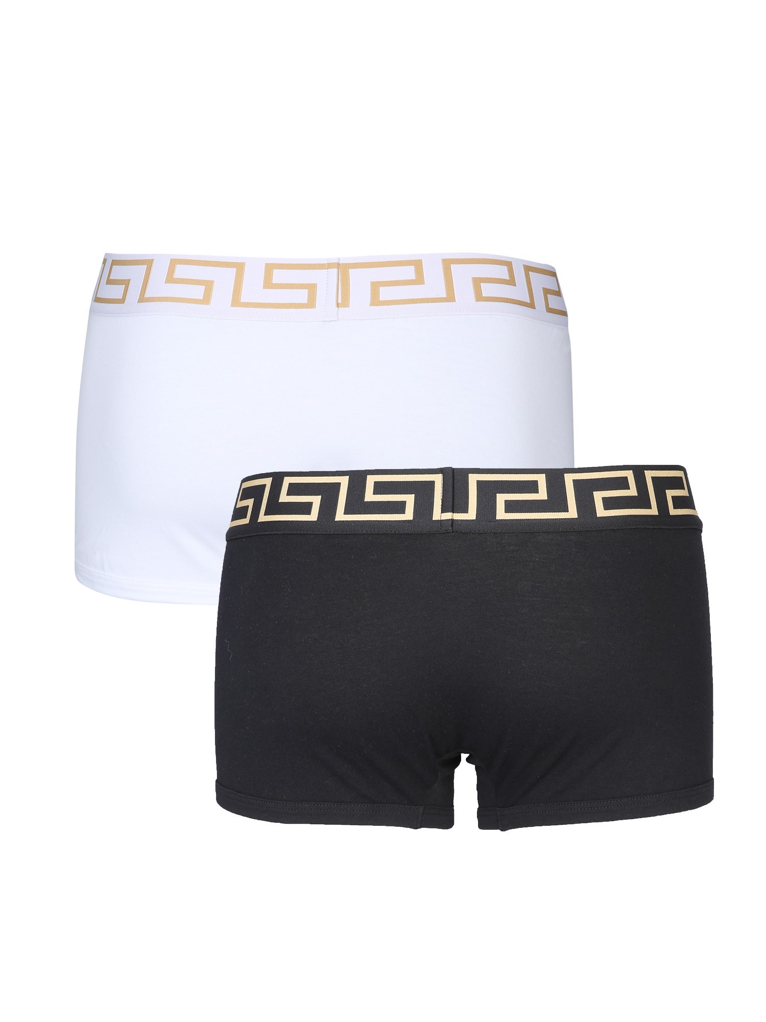 Versace versace pack of two boxer shorts with greek