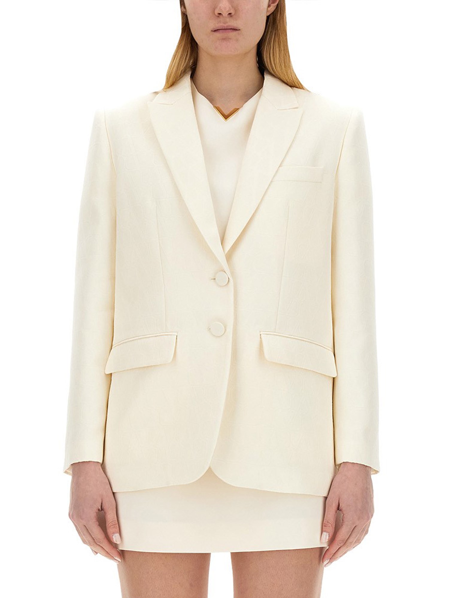 Valentino valentino couture crepe blazer