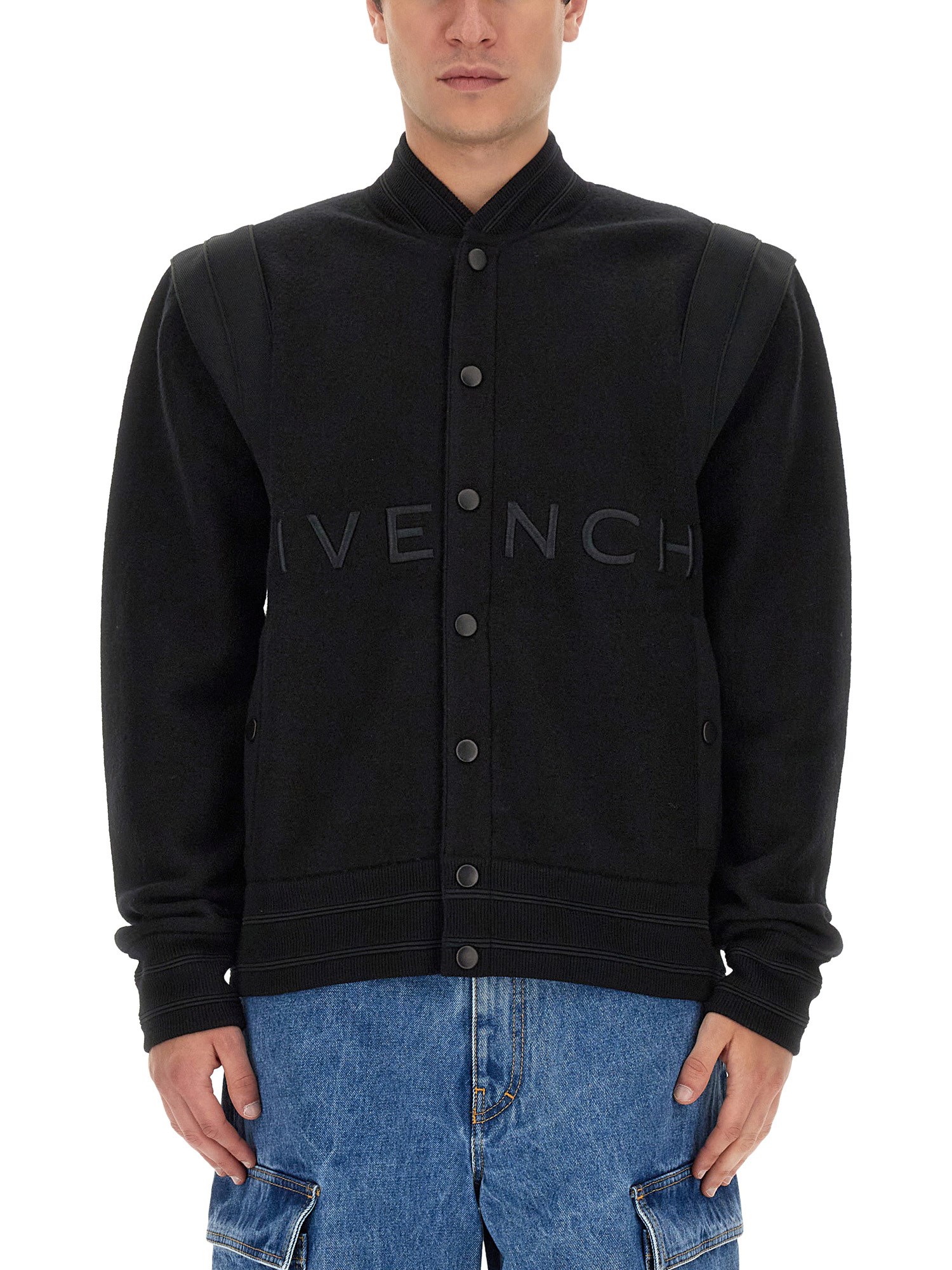 Givenchy givenchy wool bomber.