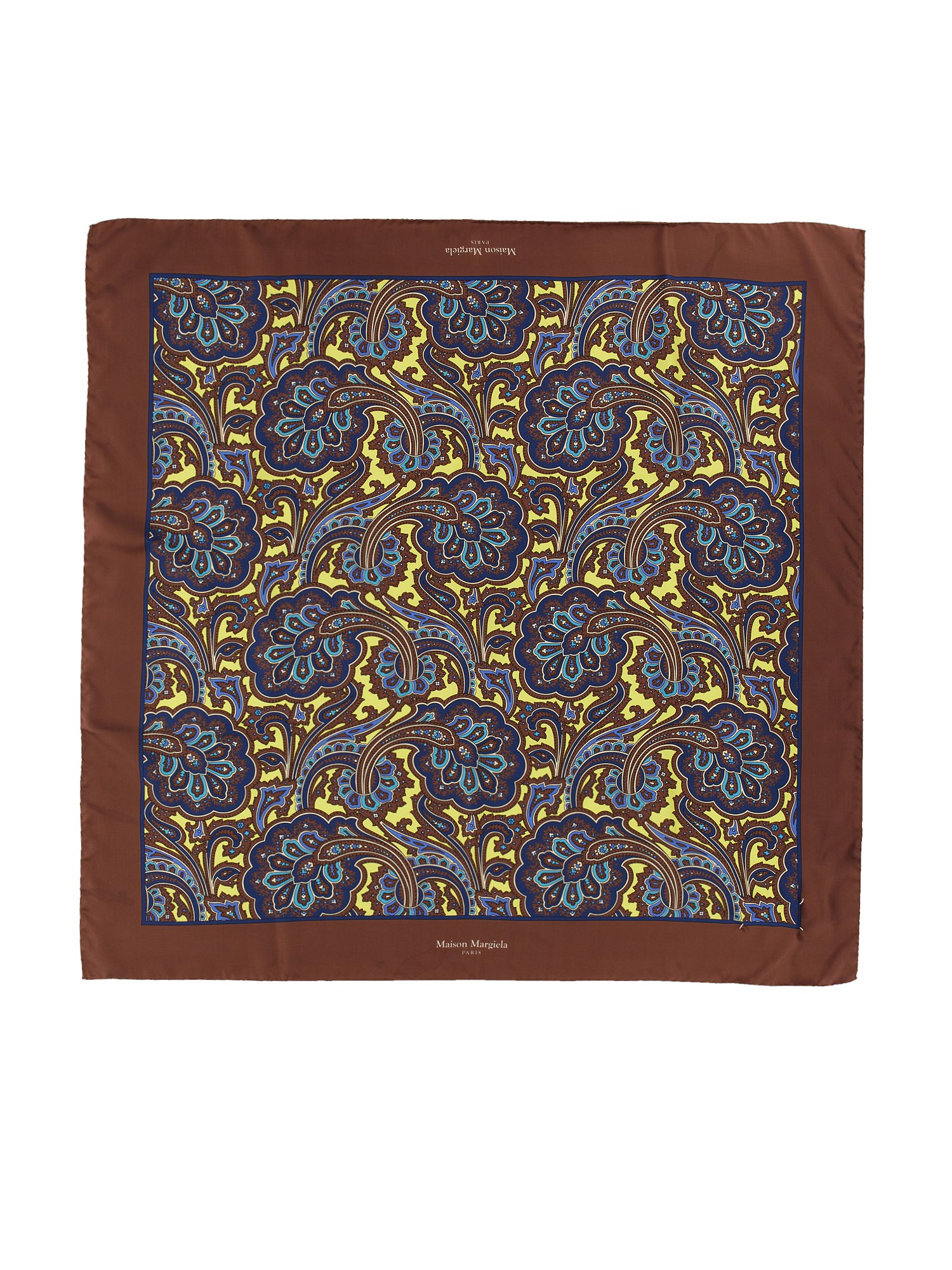 Maison Margiela maison margiela paisley print scarf