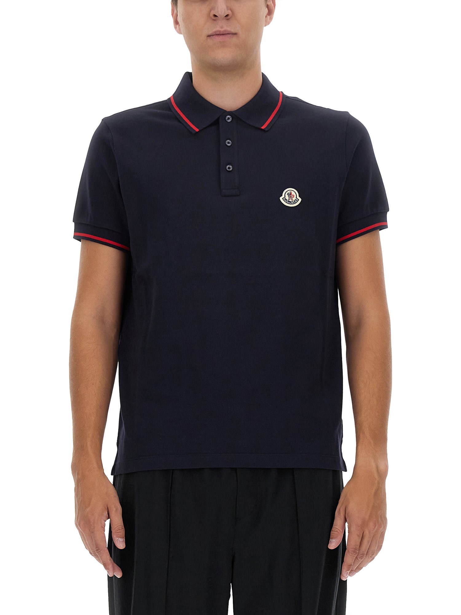 Moncler moncler polo with logo