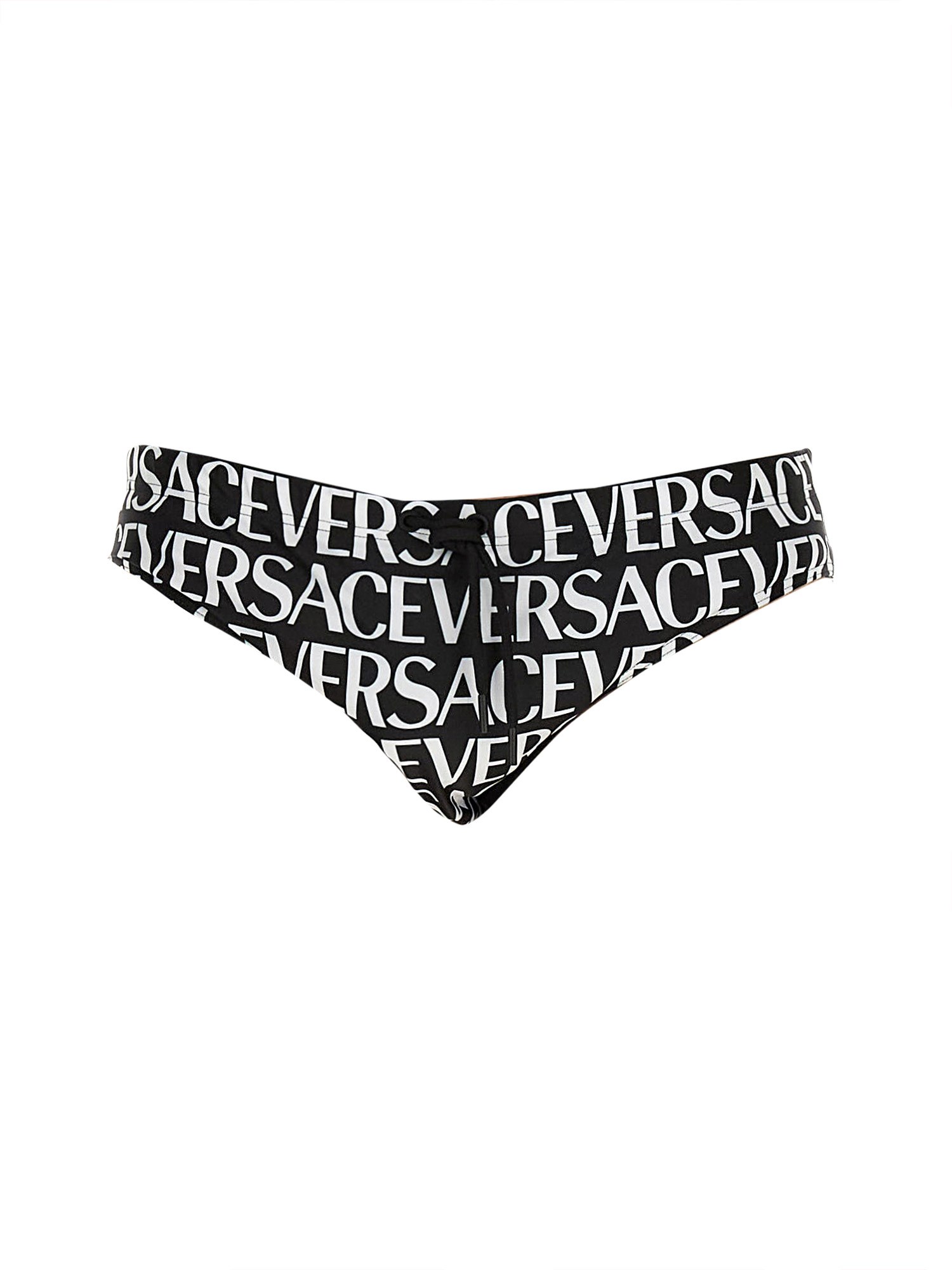 Versace versace beach briefs with allover logo