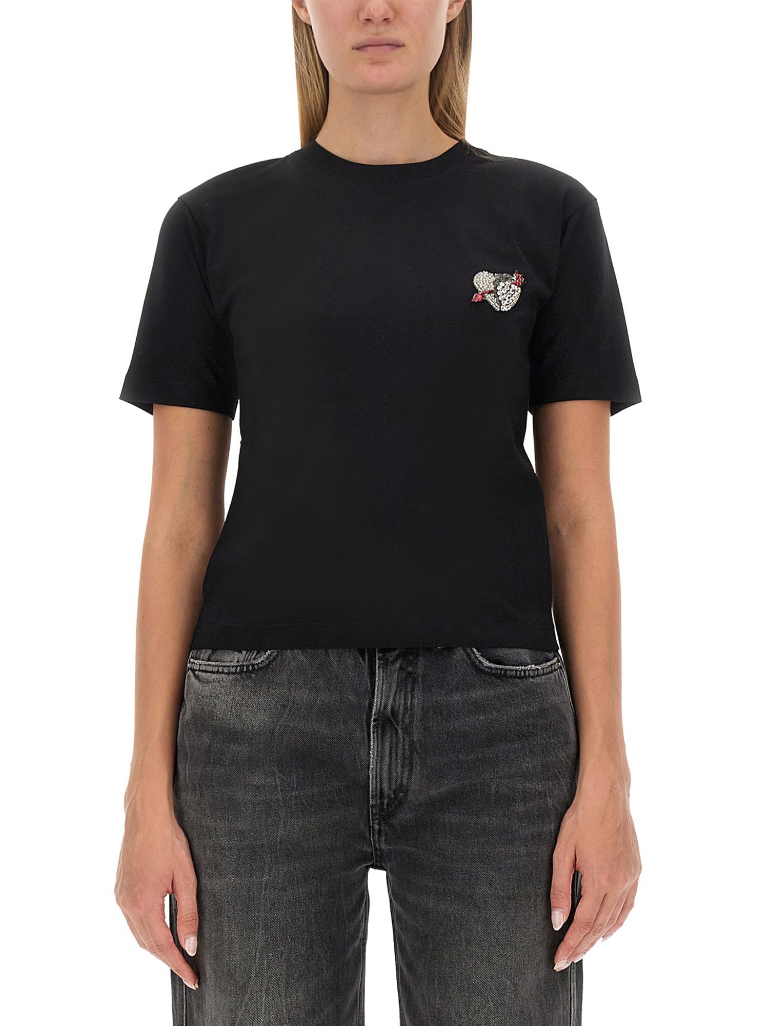 Msgm msgm t-shirt with logo