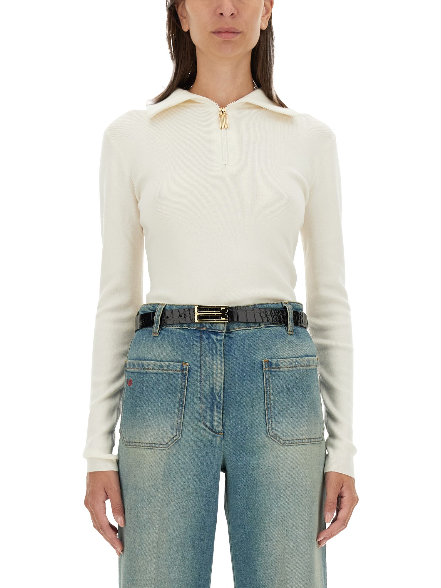 Victoria Beckham victoria beckham shirt with zip.