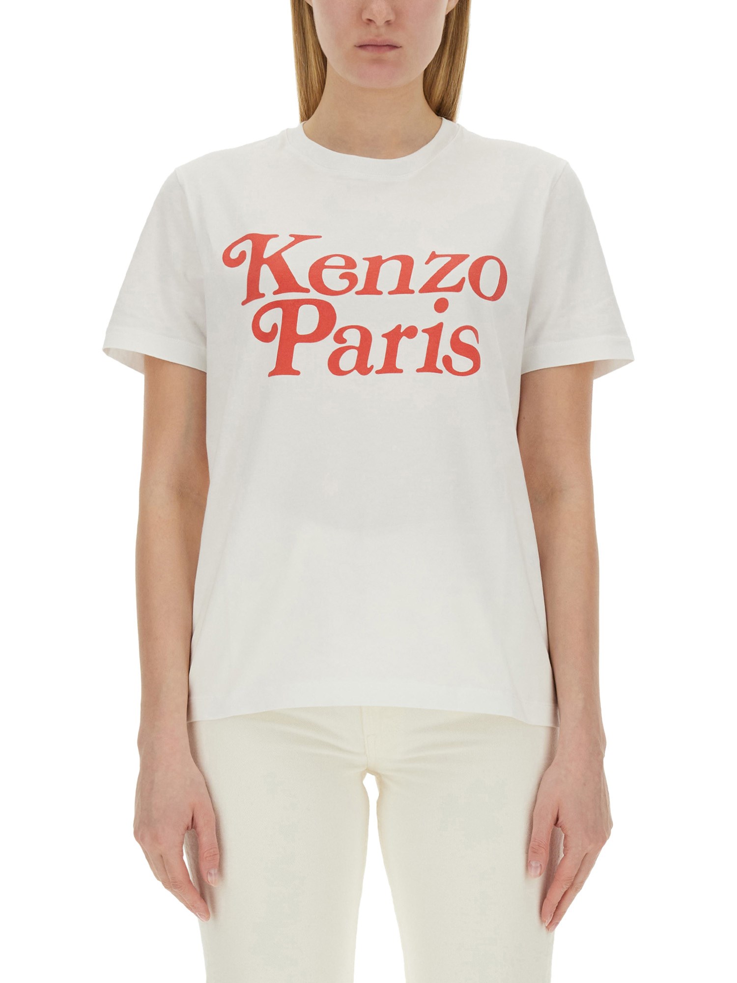 Kenzo kenzo logo print t-shirt