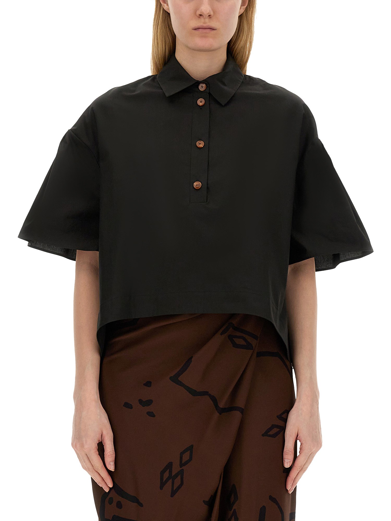 Alysi alysi cropped shirt