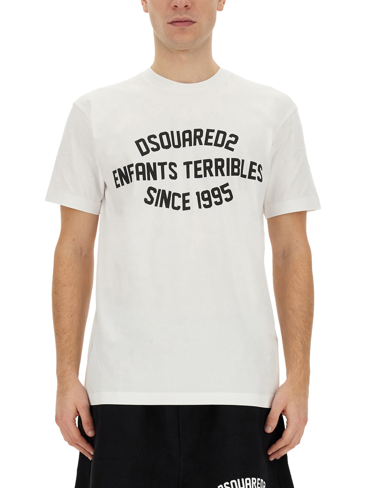 dsquared dsquared logo print t-shirt