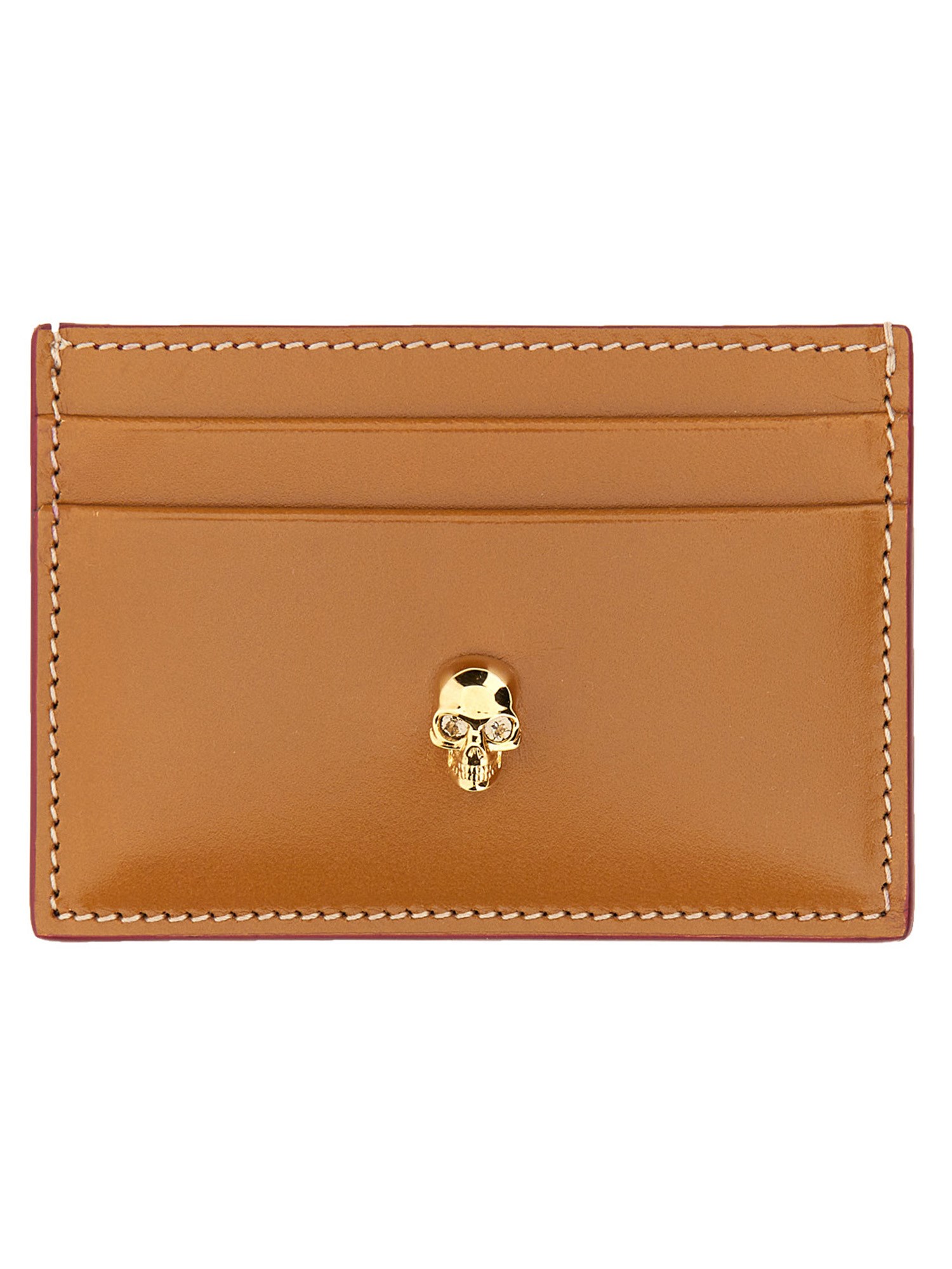 Alexander McQueen alexander mcqueen card holder with skull