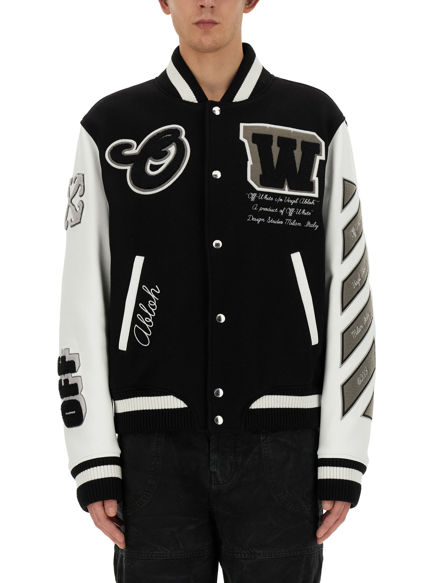 OFF-WHITE off-white varsity jacket