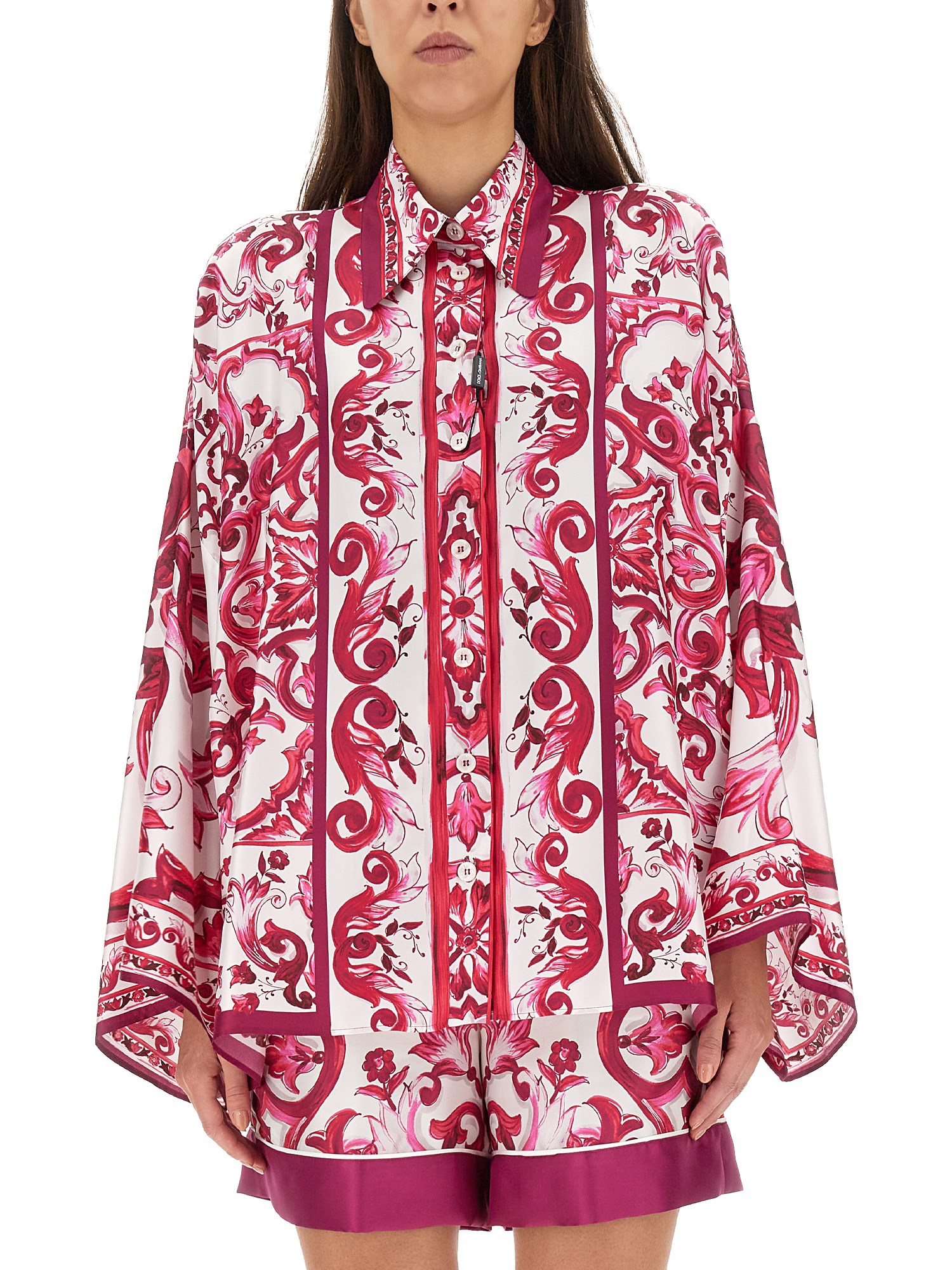 Dolce & Gabbana dolce & gabbana majolica print shirt