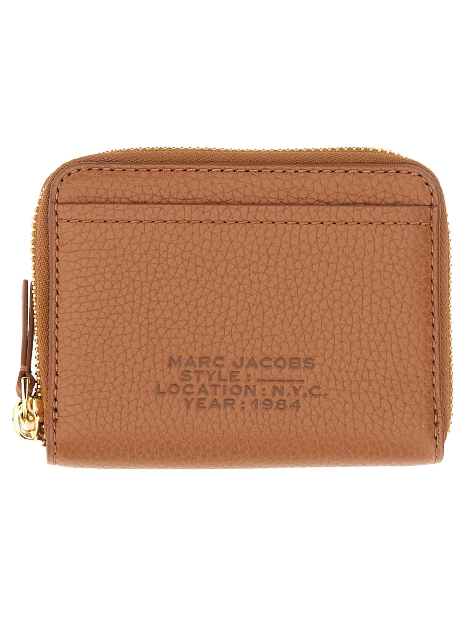 Marc Jacobs marc jacobs leather wallet with zipper