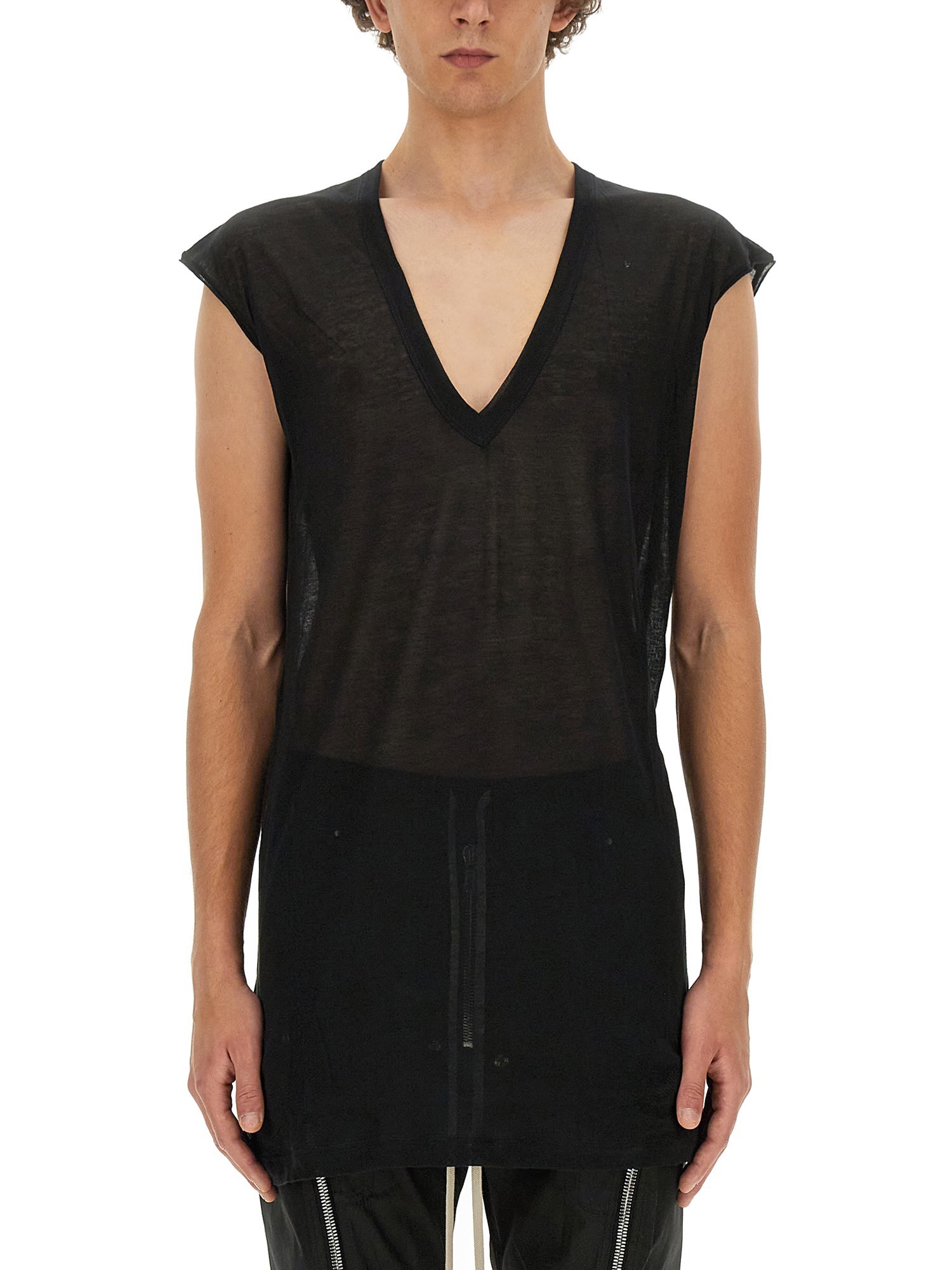 Rick Owens rick owens v-neck t-shirt