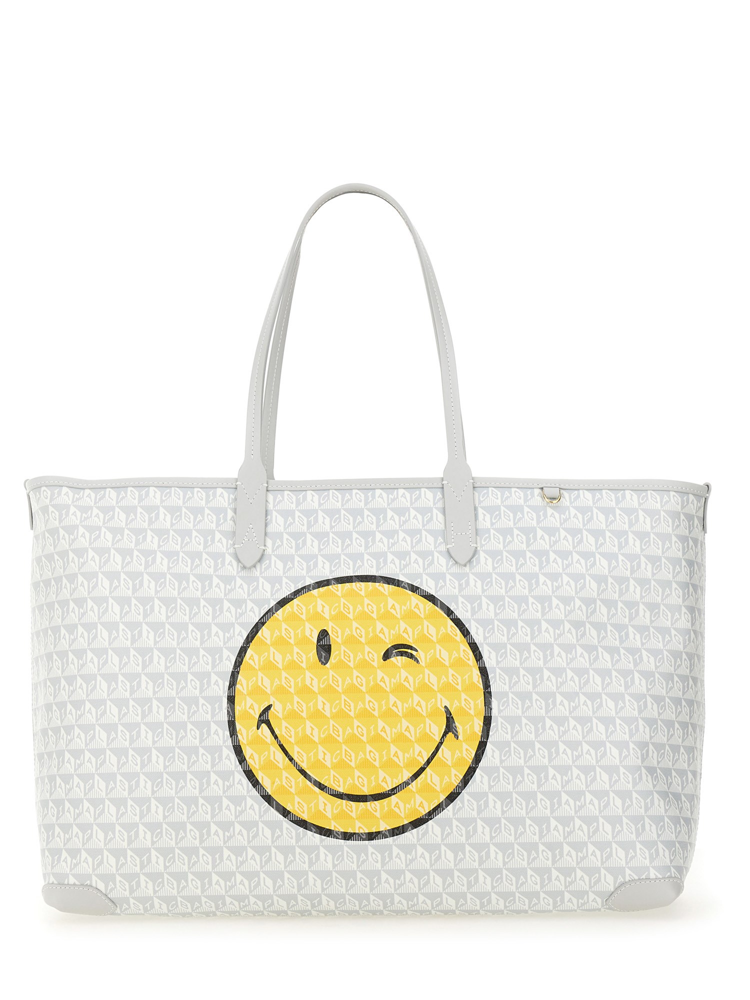 Anya Hindmarch anya hindmarch "i am a plastic bag wink" tote bag