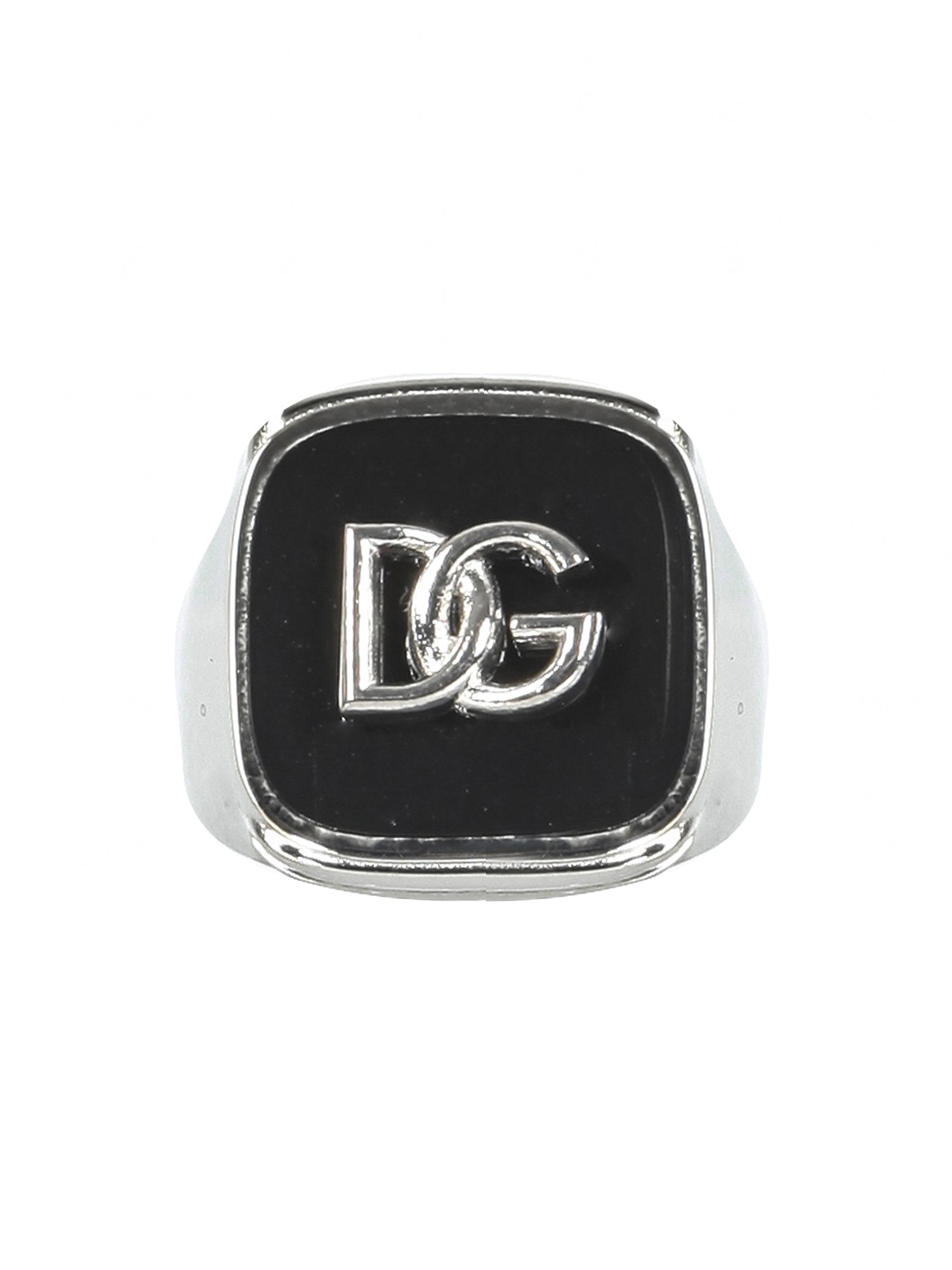 Dolce & Gabbana dolce & gabbana enamel and logo ring