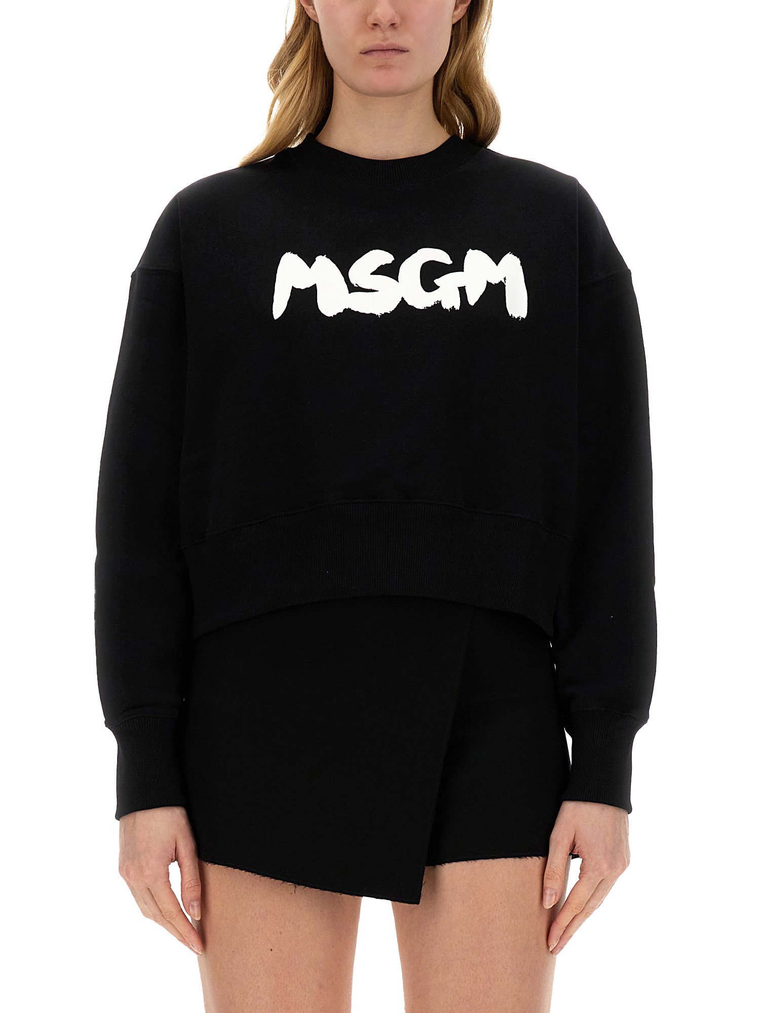 Msgm msgm sweatshirt with logo