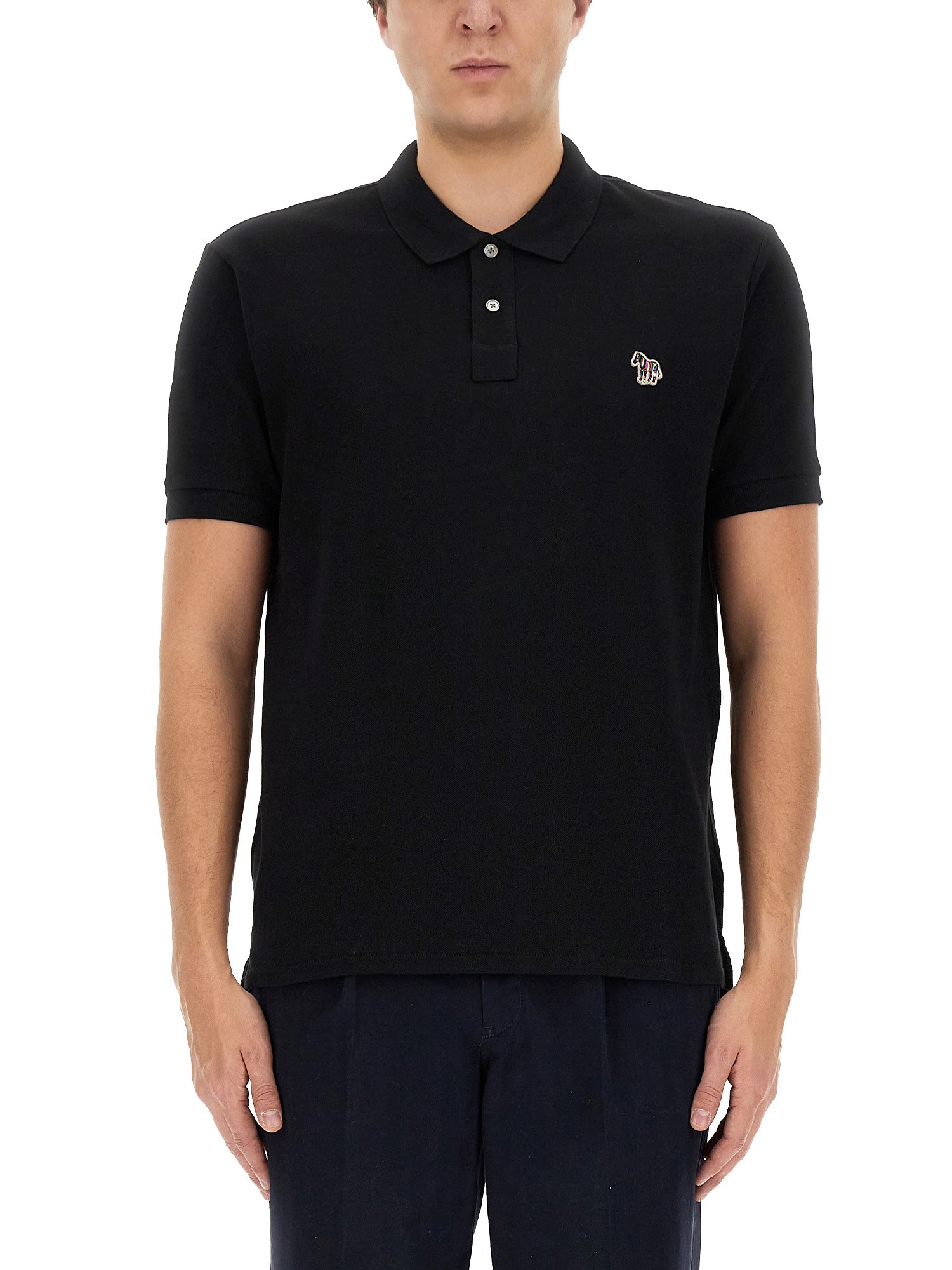  ps by paul smith polo with logo patch