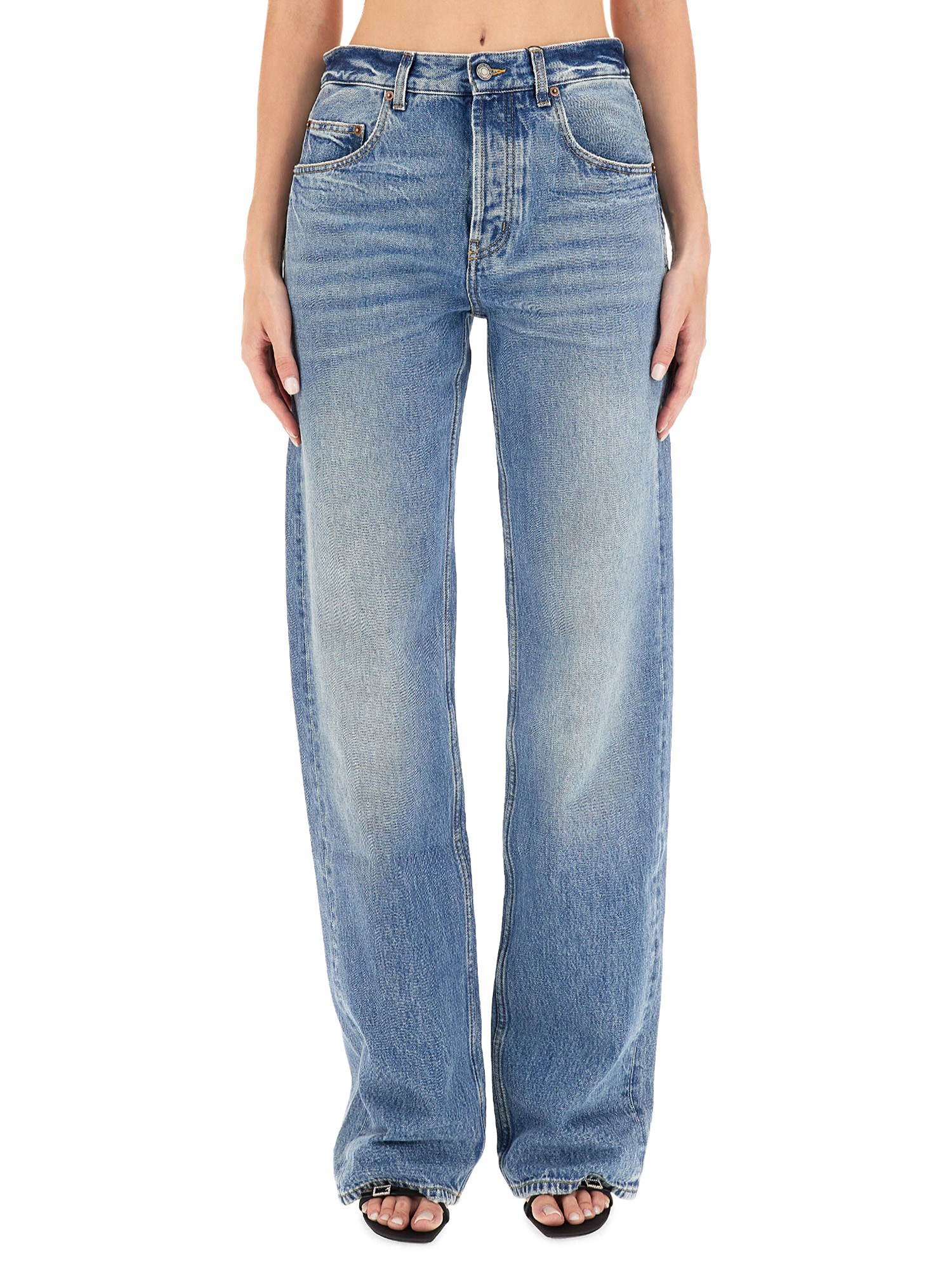 Saint Laurent saint laurent wide jeans.