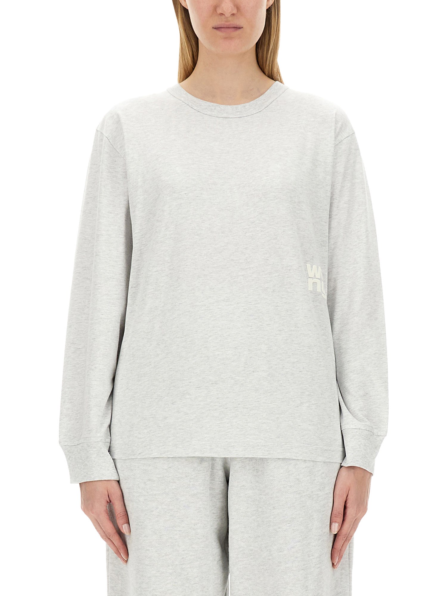 alexanderwang.t alexanderwang. t sweatshirt with logo