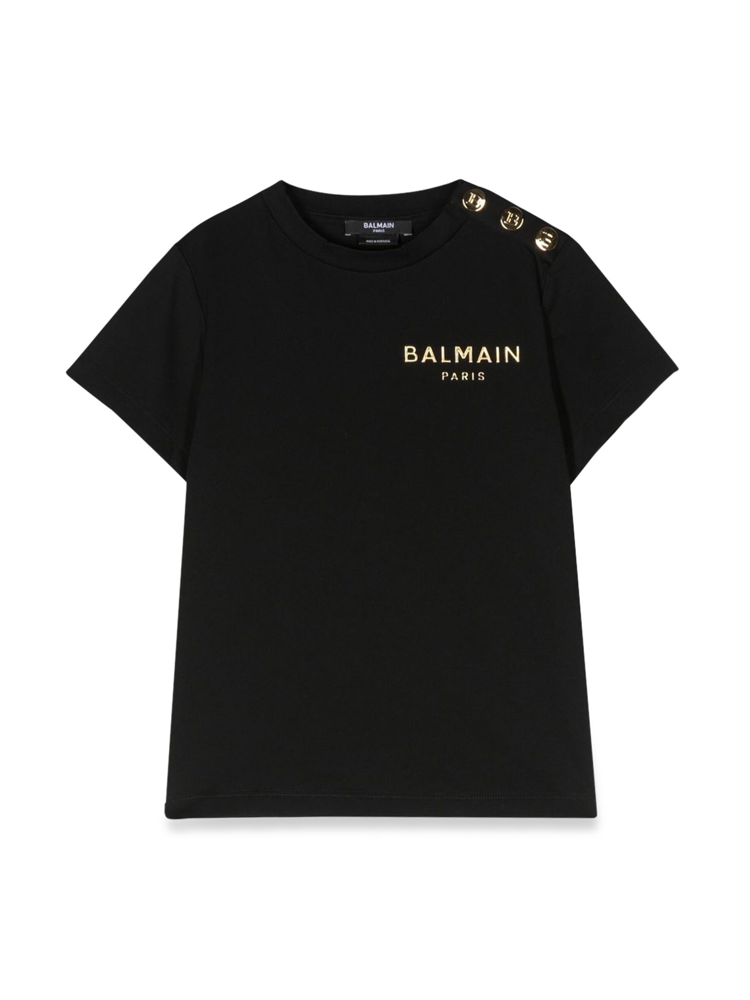 Balmain balmain t-shirt mc special buttons