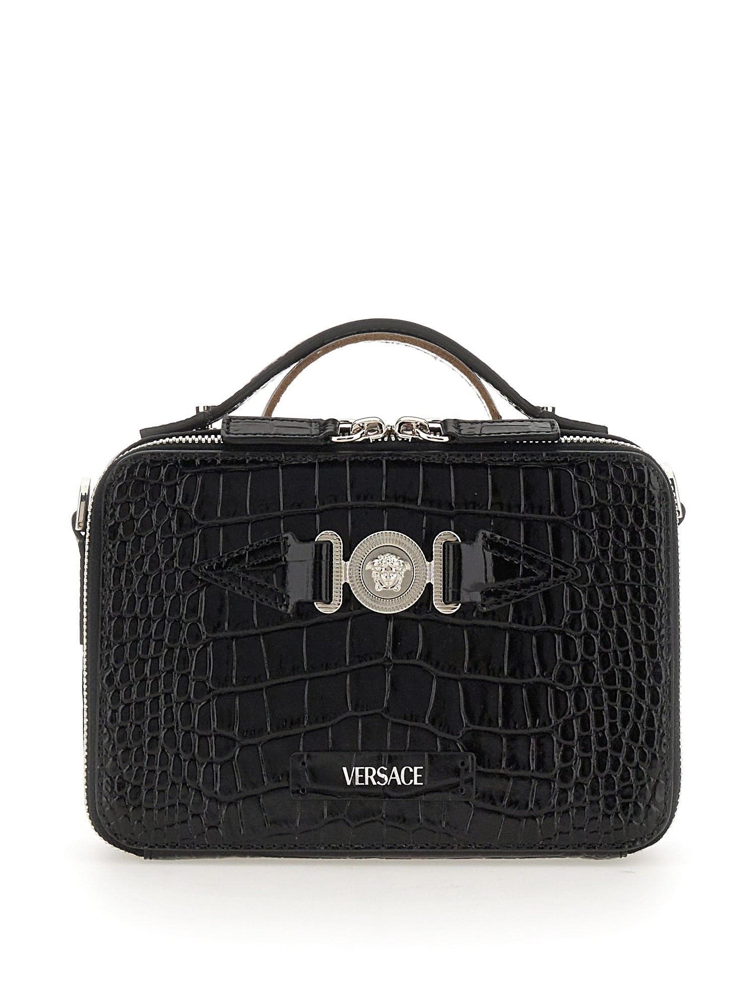 Versace versace medusa biggie messenger bag coconut effect