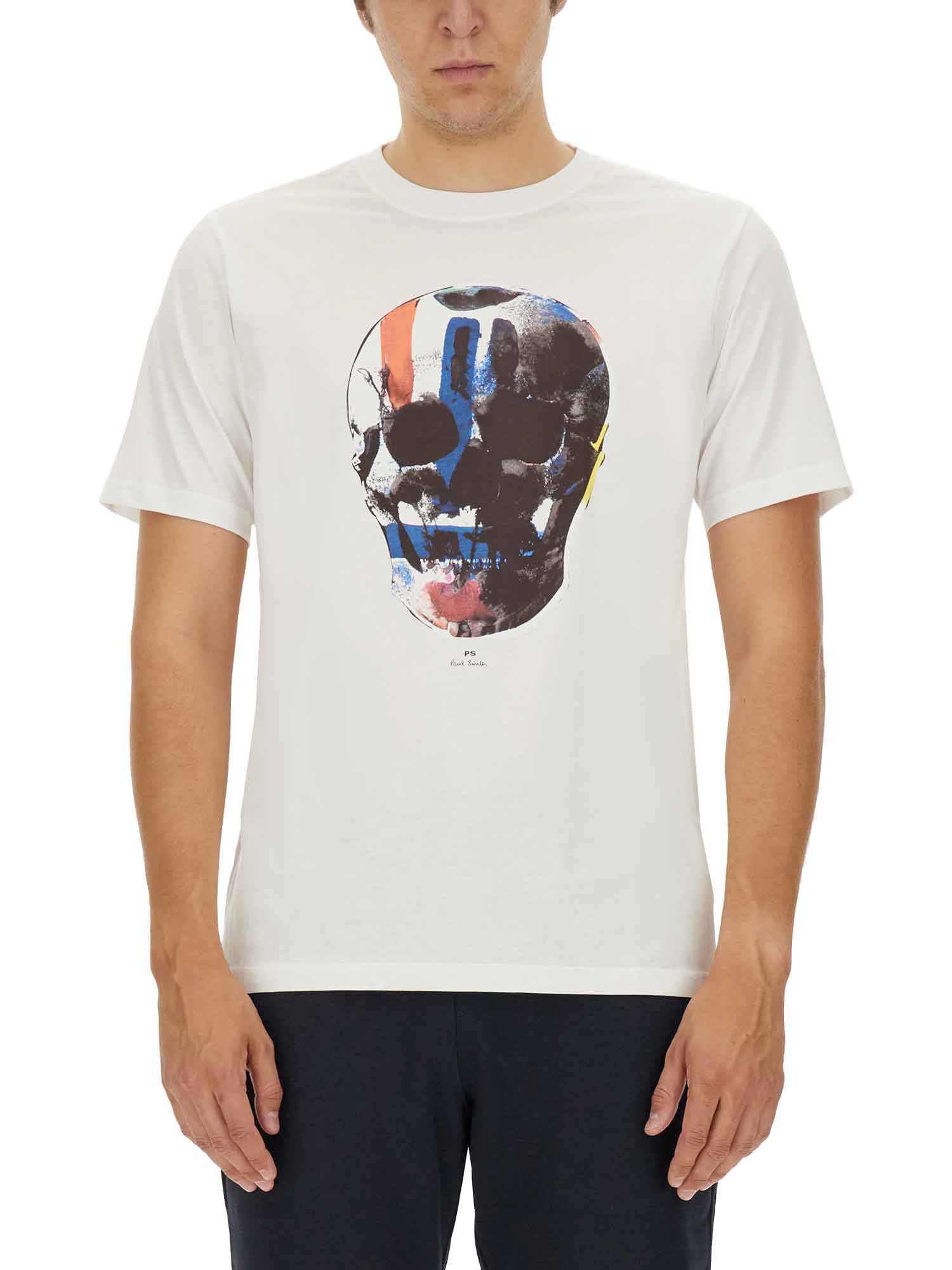  ps by paul smith skull t-shirt