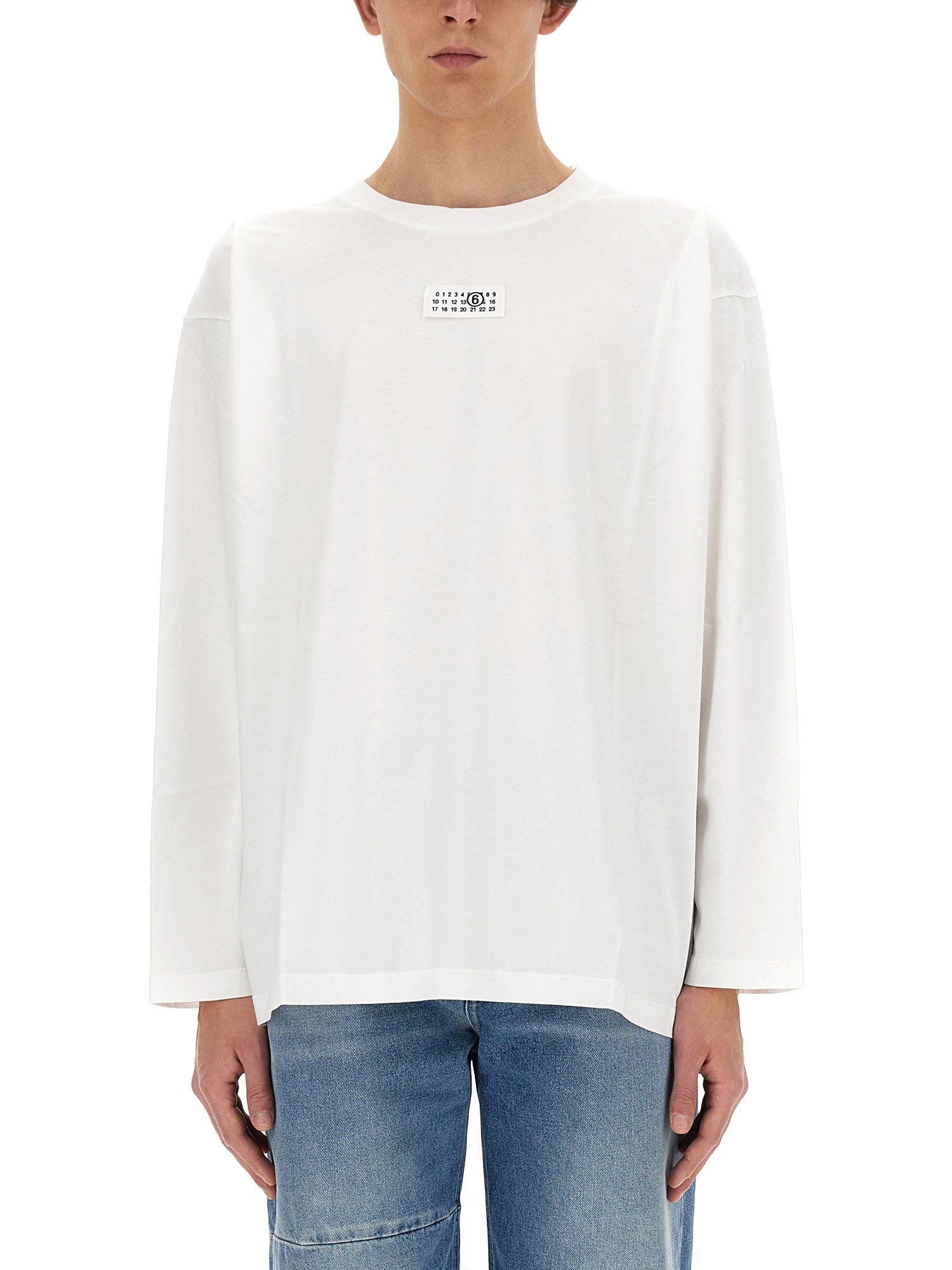 MM6 Maison Margiela mm6 maison margiela t-shirt with logo